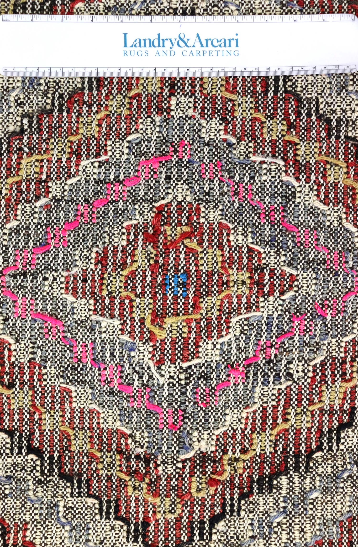 Vintage Jijim Handwoven Tribal Rug, J64716
