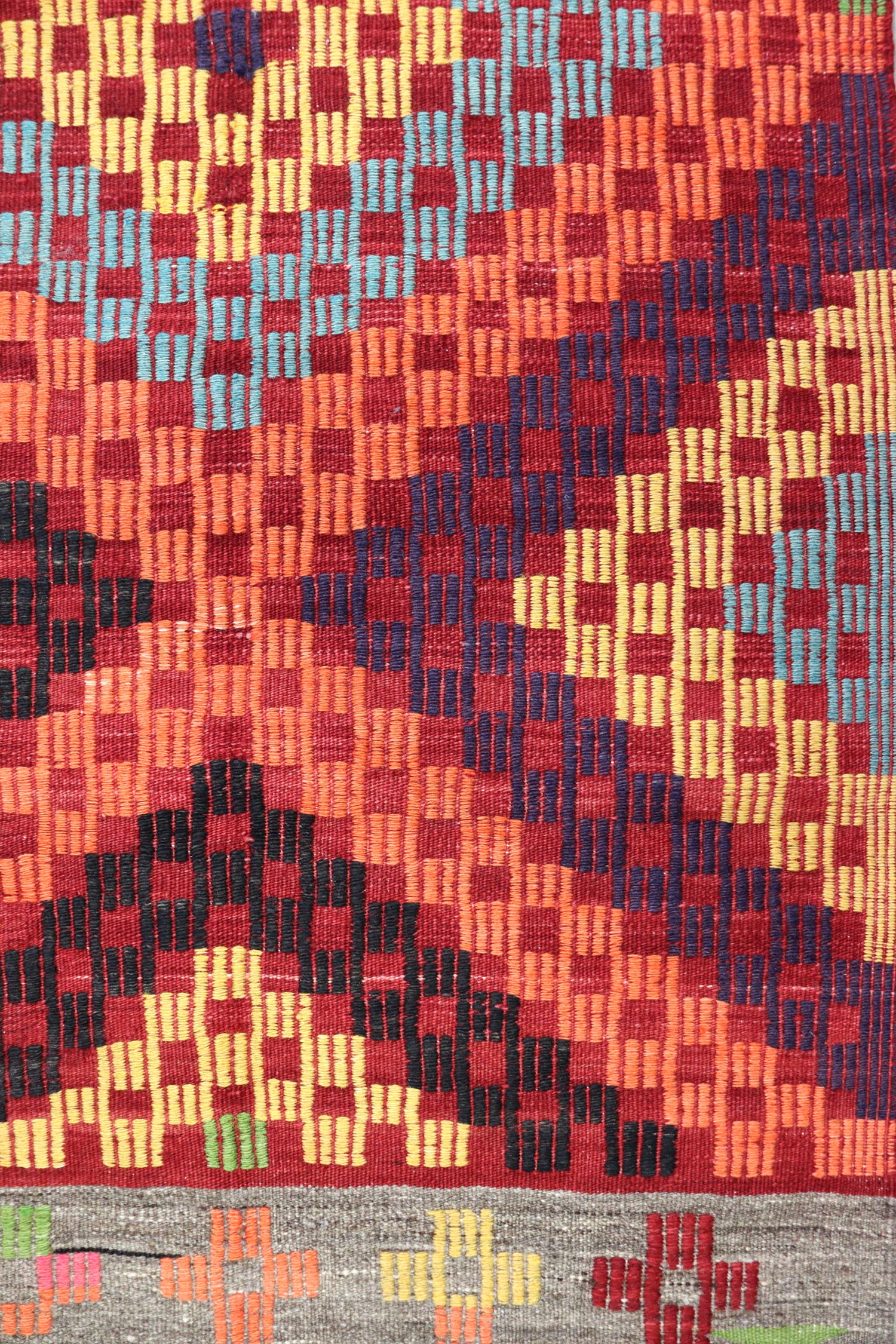 Vintage Jijim Handwoven Tribal Rug, J64718