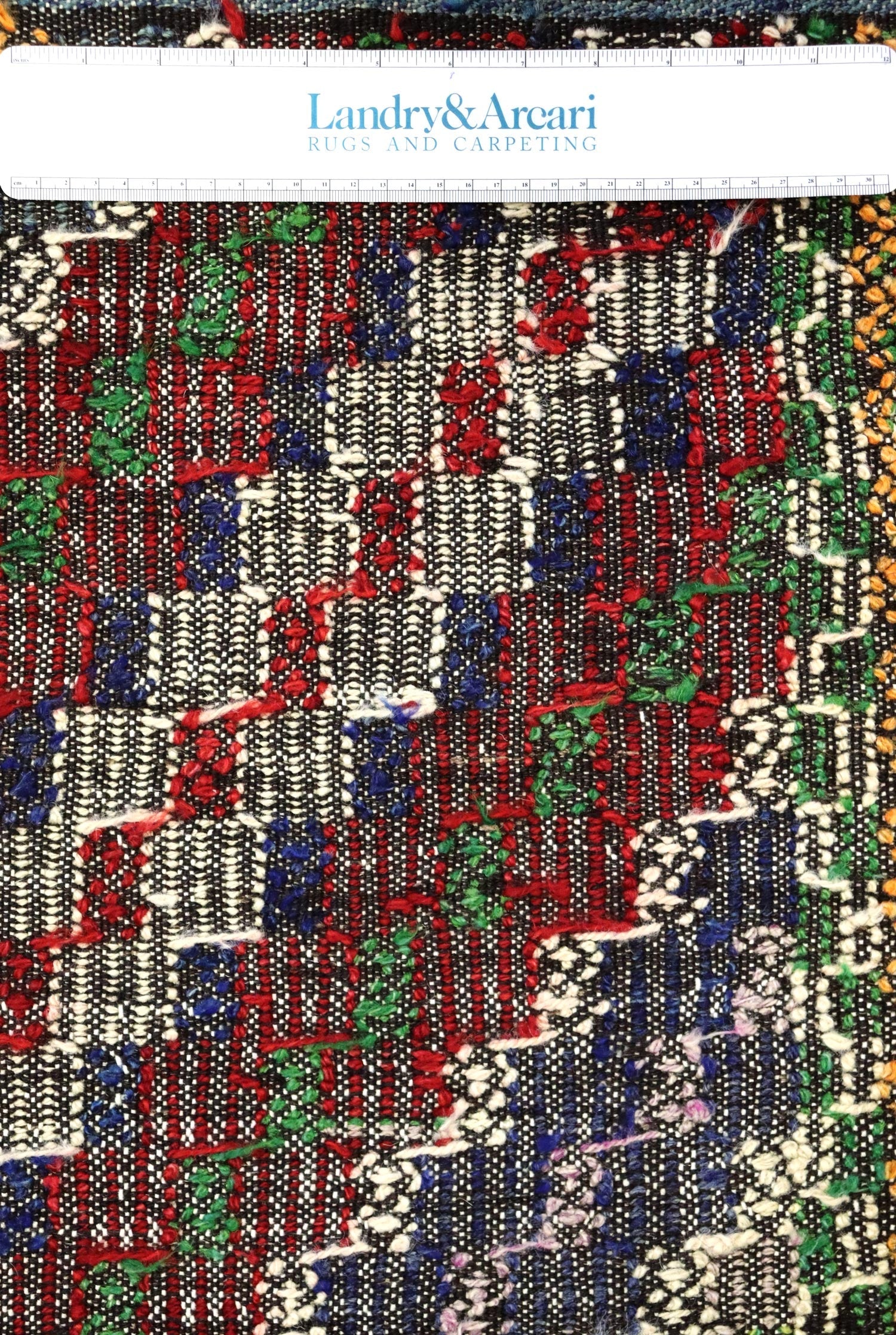 Vintage Jijim Handwoven Tribal Rug, J64722