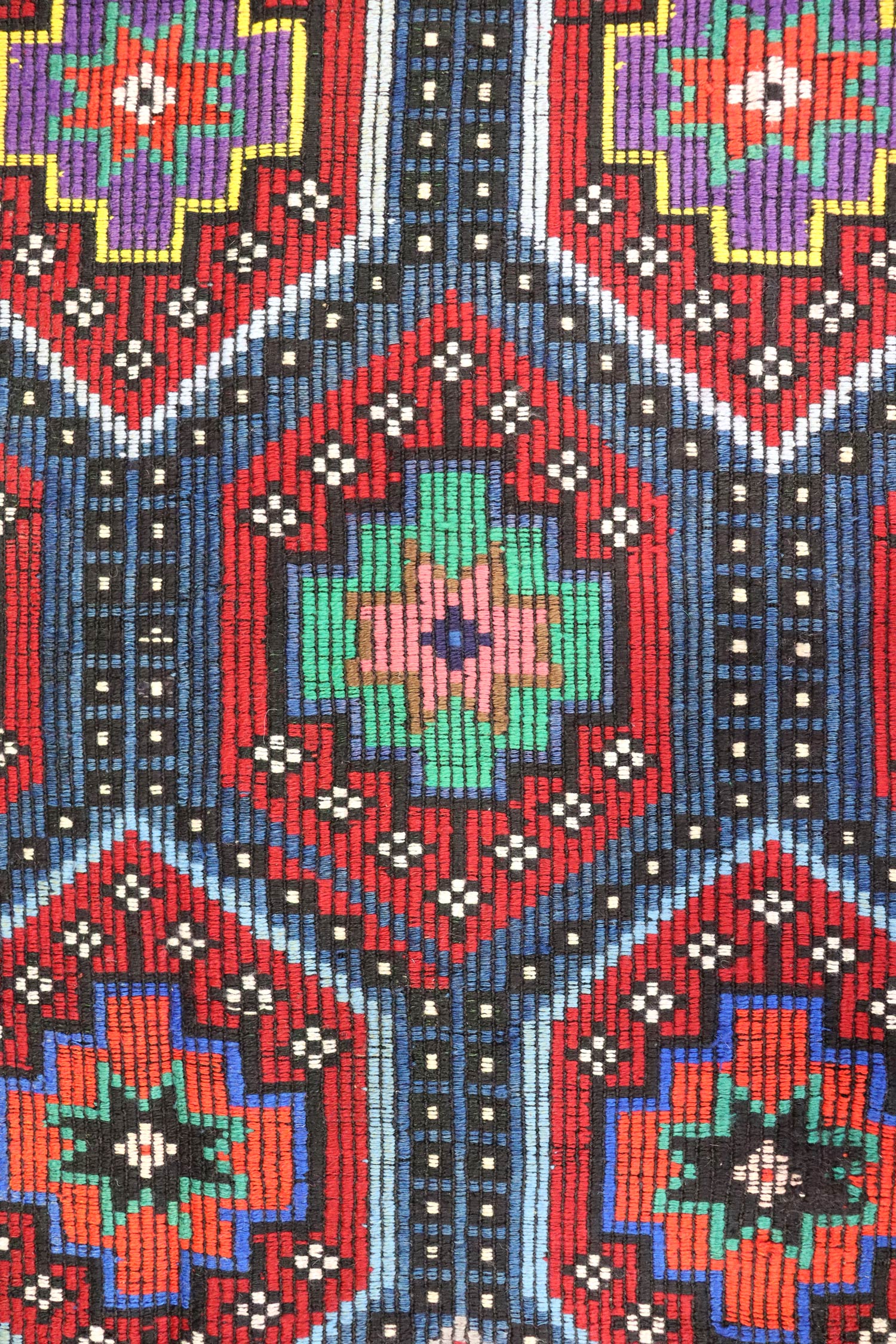 Vintage Jijim Handwoven Tribal Rug, J64723