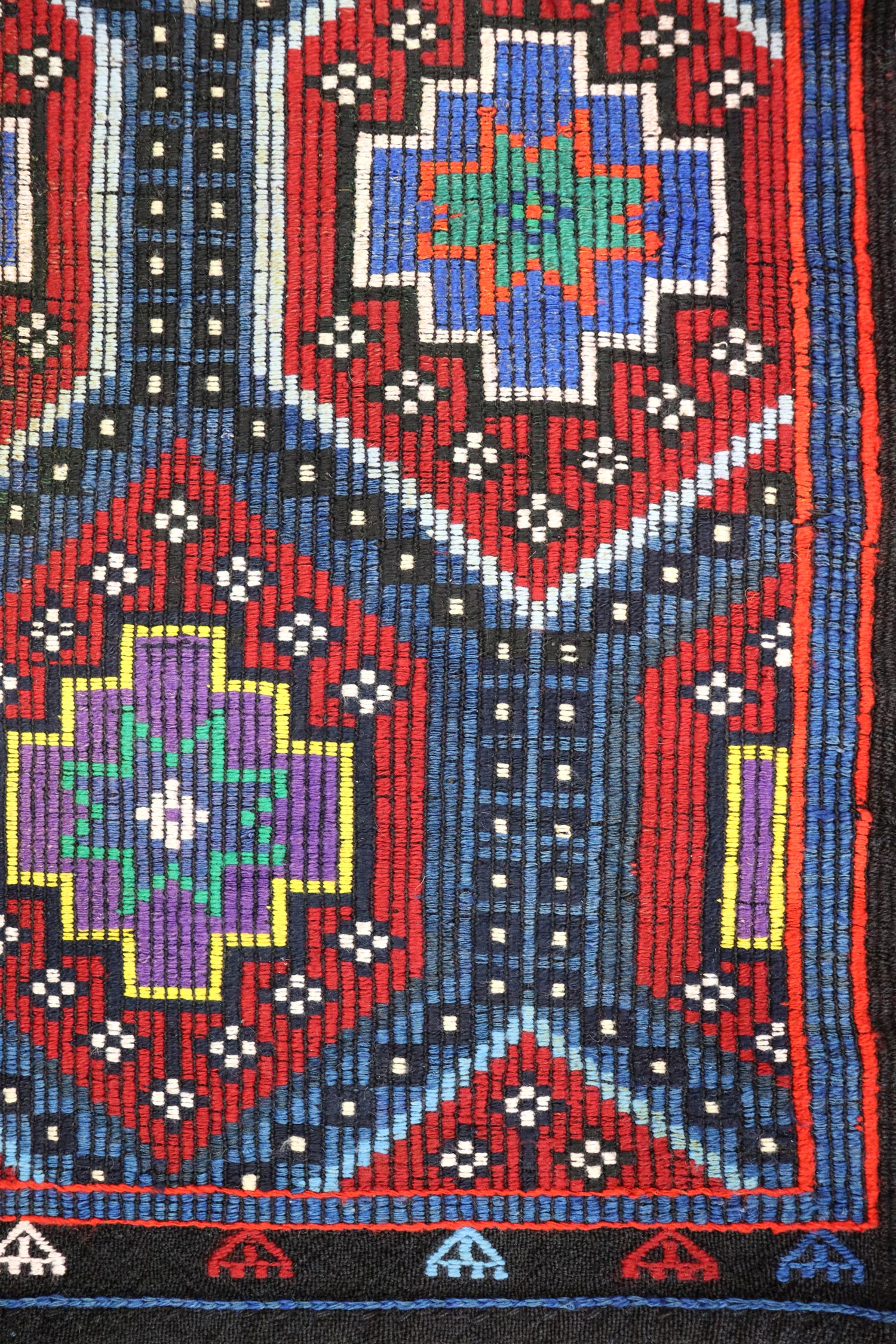 Vintage Jijim Handwoven Tribal Rug, J64723