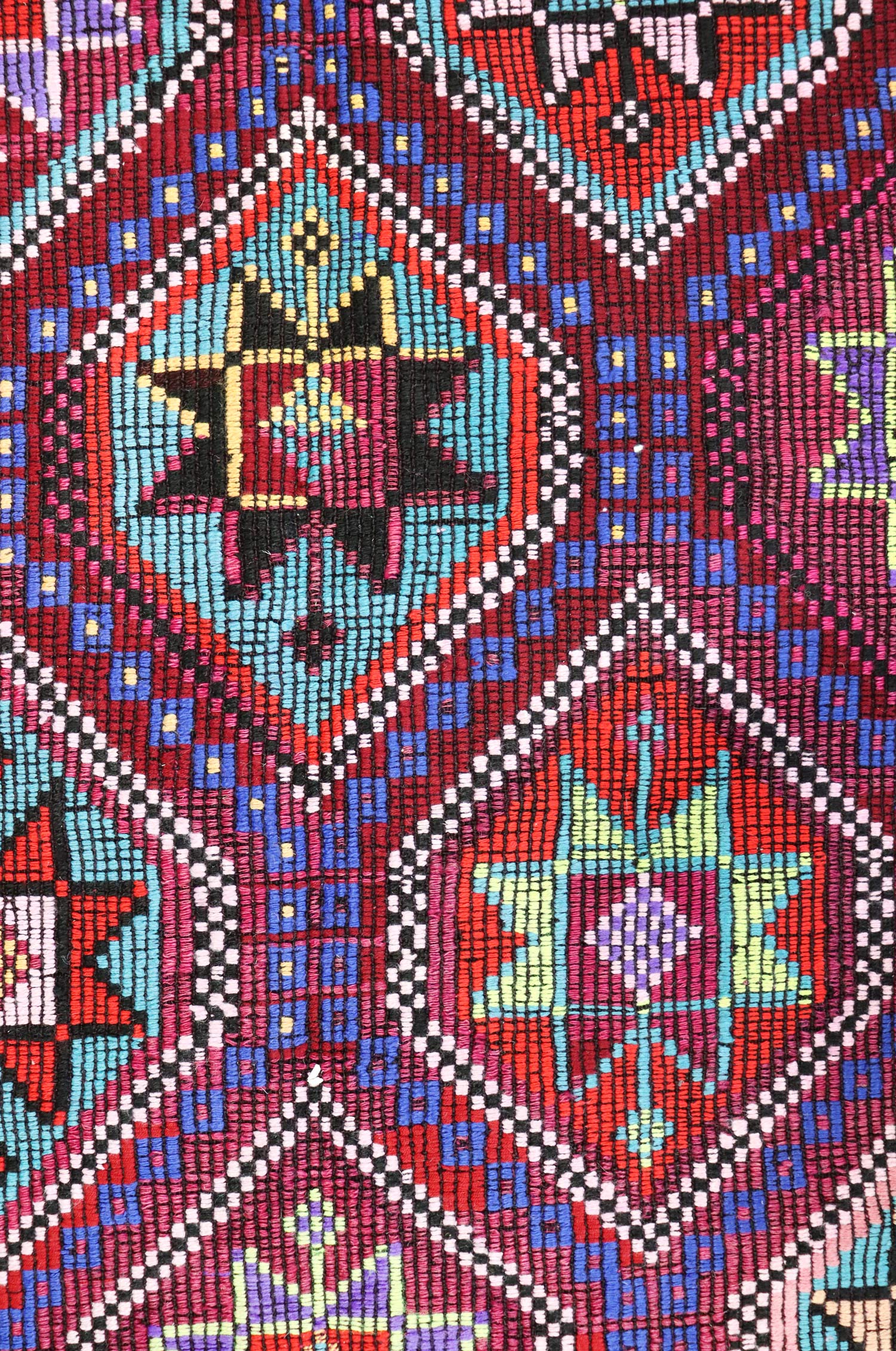 Vintage Jijim Handwoven Tribal Rug, J64726