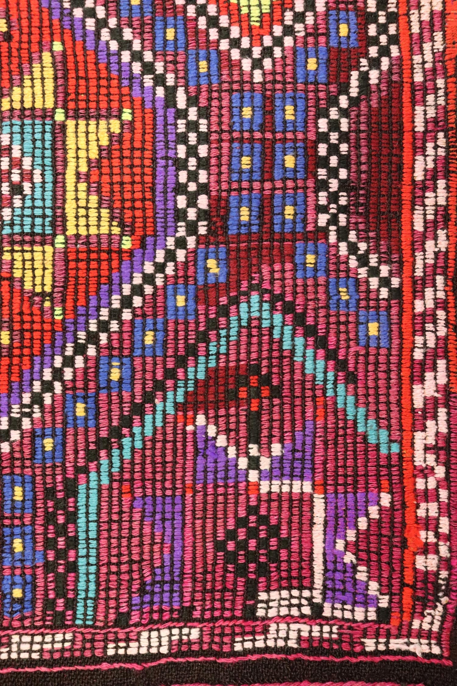 Vintage Jijim Handwoven Tribal Rug, J64726