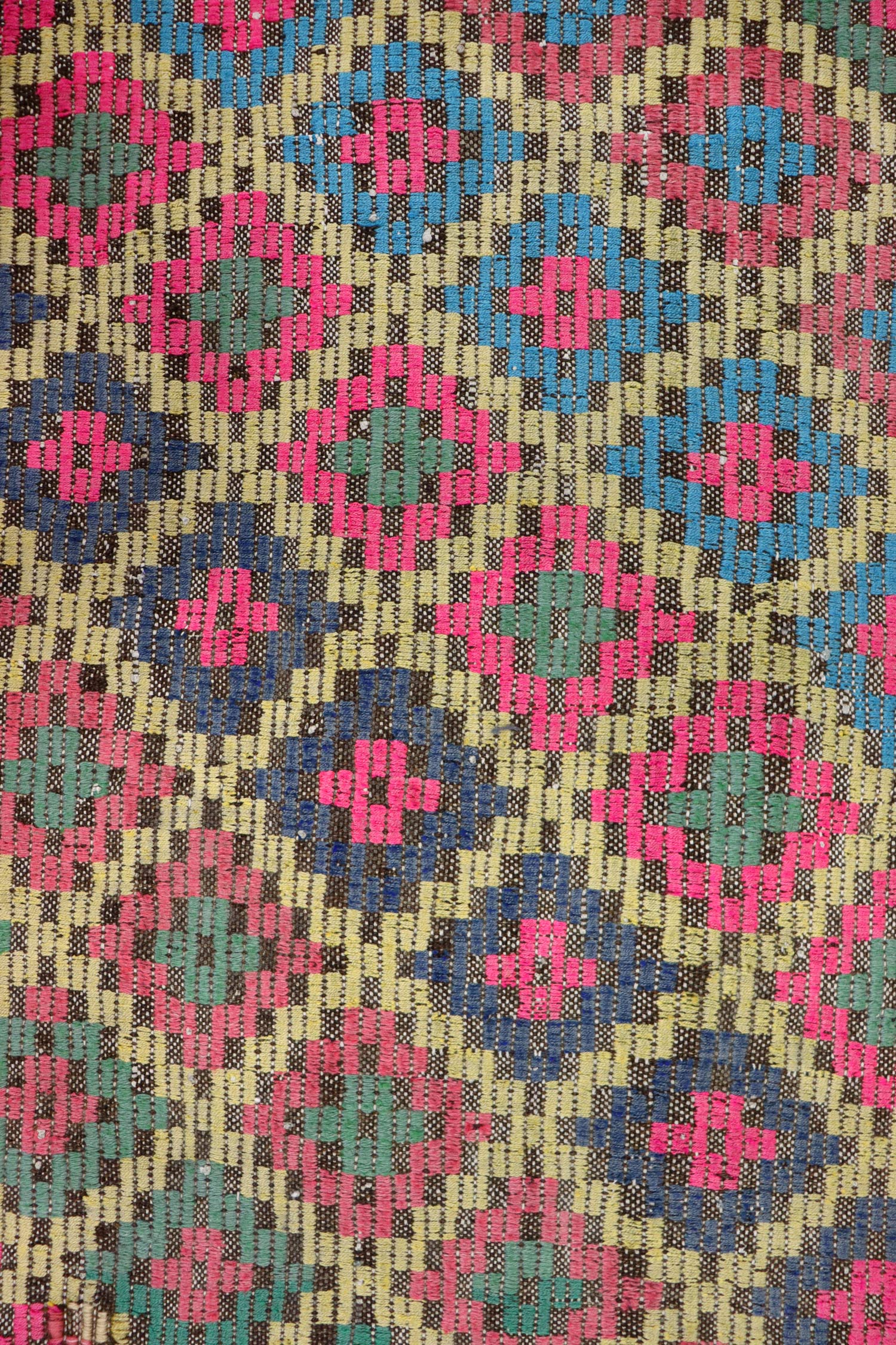 Vintage Jijim Handwoven Tribal Rug, J64730