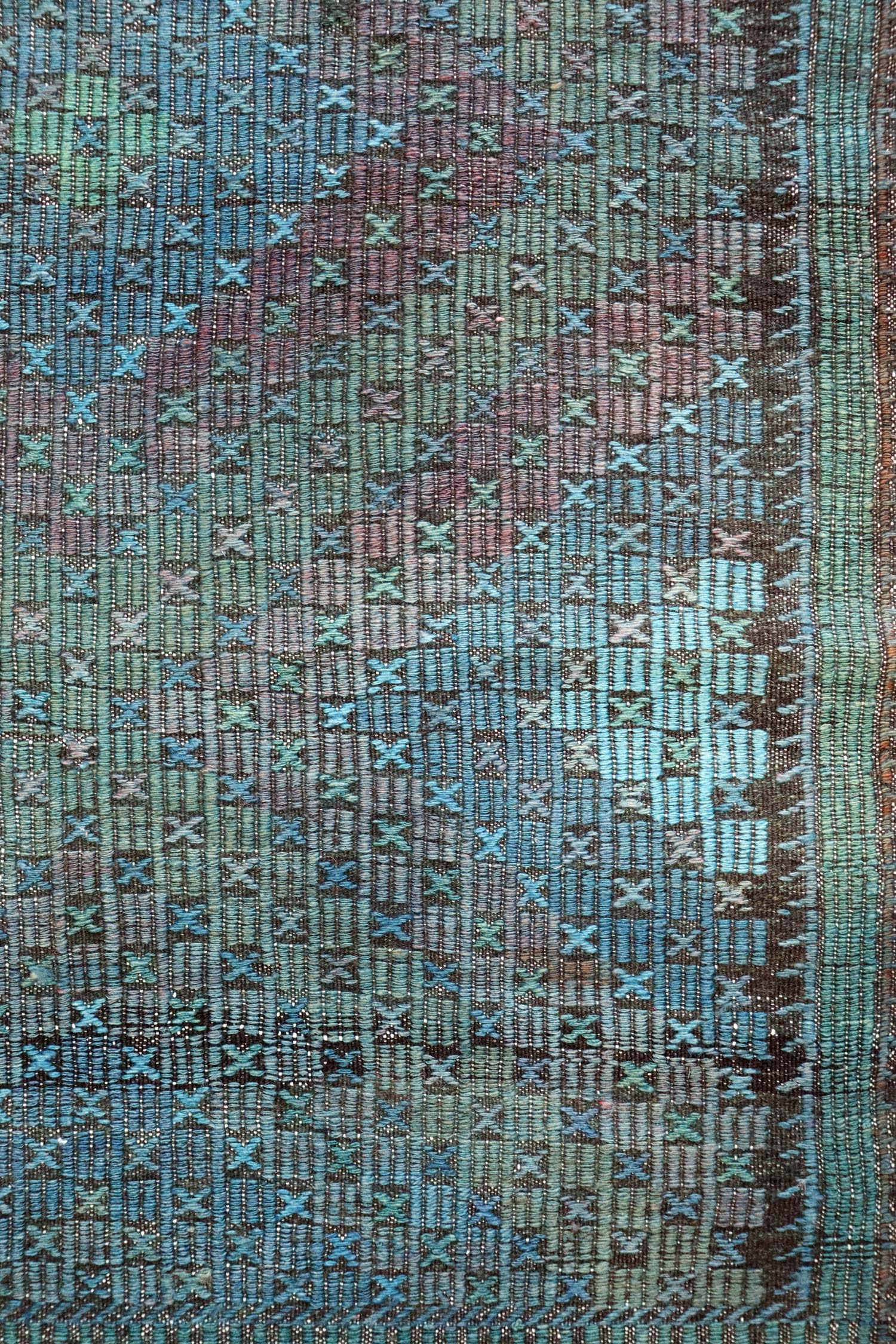 Vintage Jijim Handwoven Tribal Rug, J64736