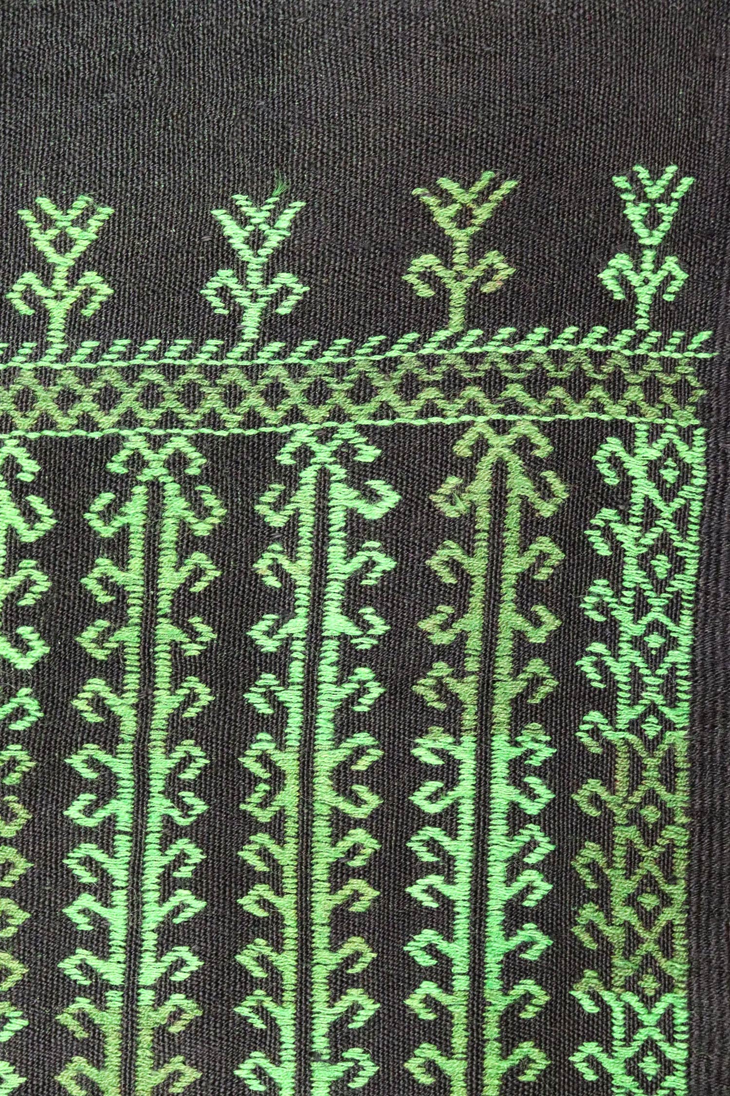 Vintage Jijim Handwoven Tribal Rug, J64739