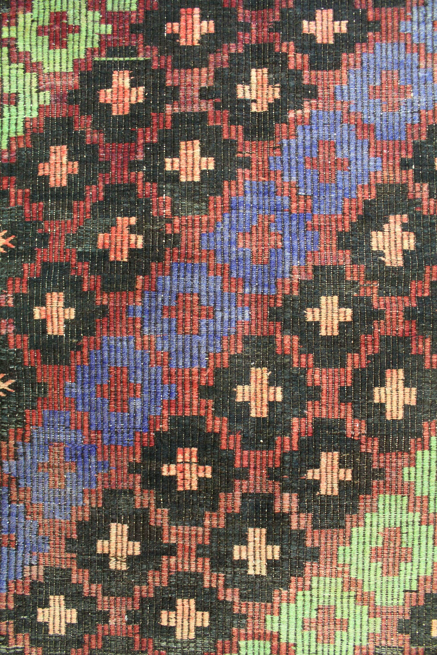 Vintage Jijim Handwoven Tribal Rug, J64748