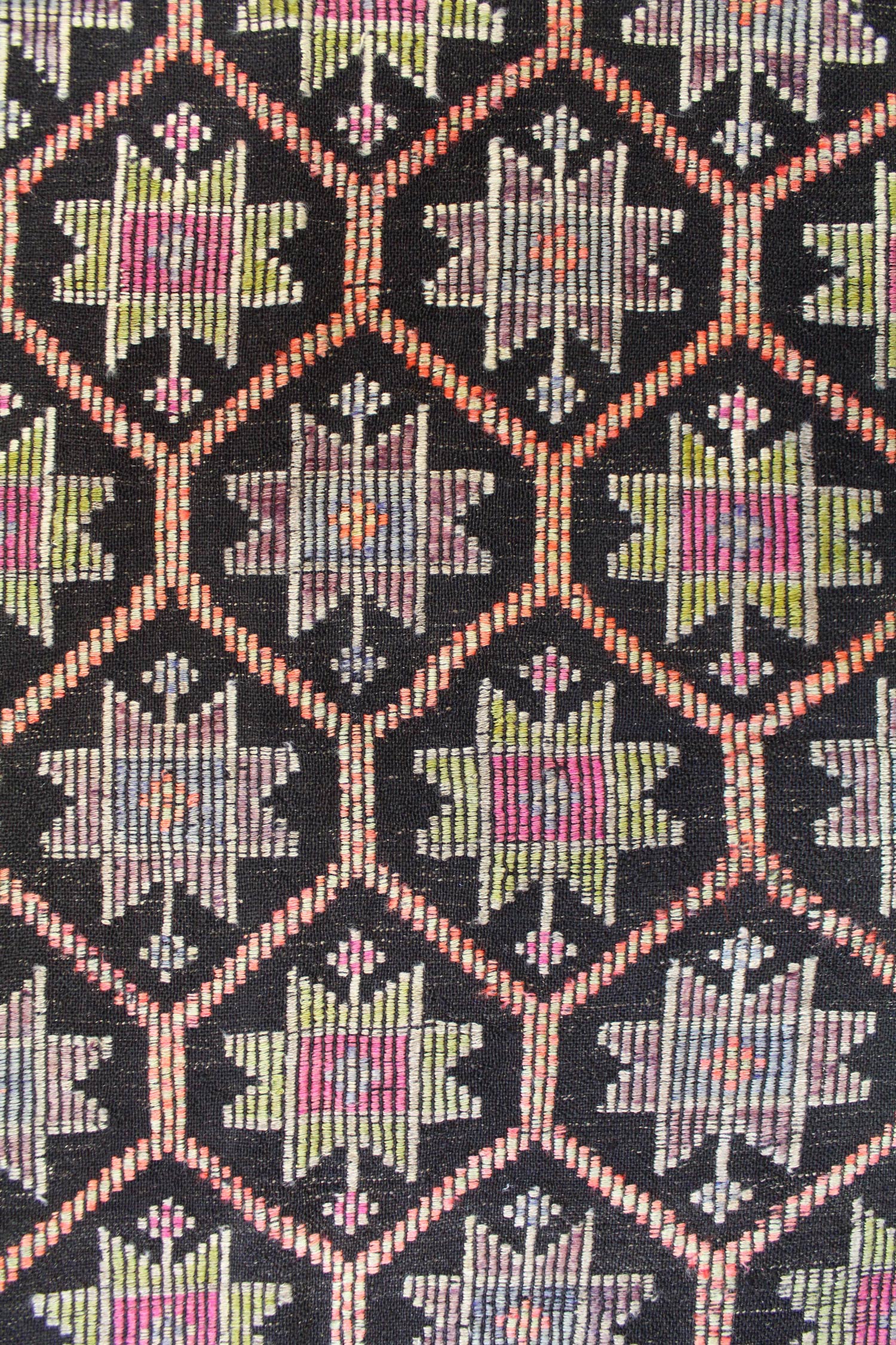 Vintage Jijim Handwoven Tribal Rug, J64751