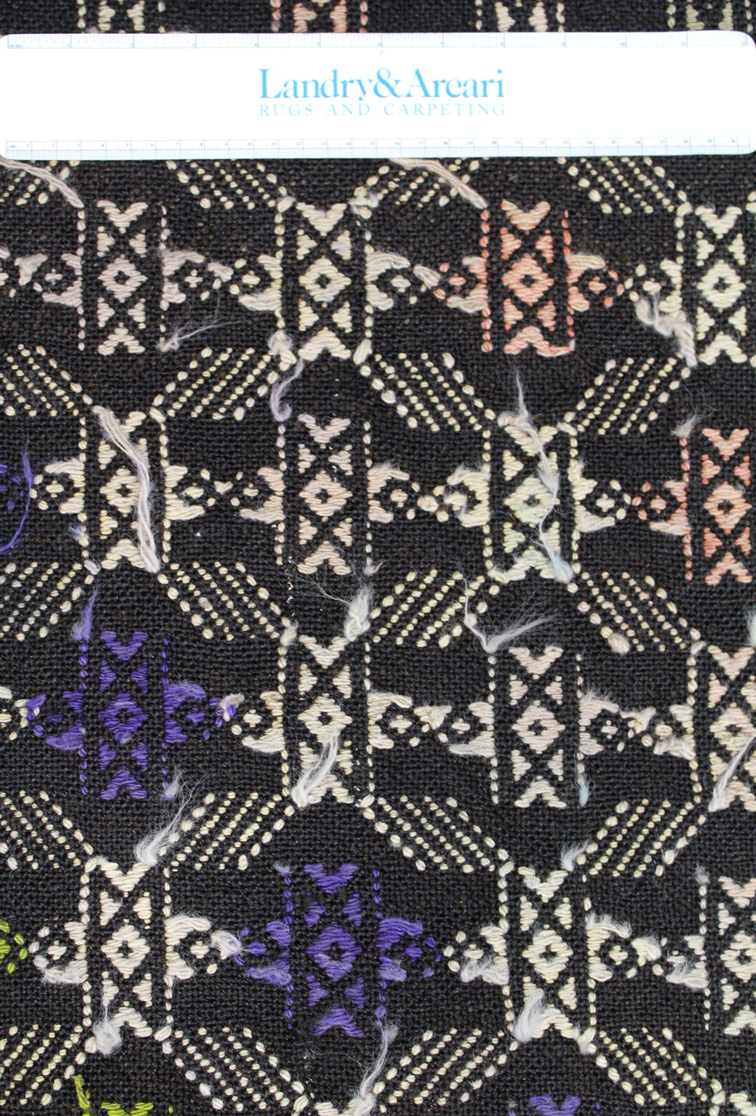 Vintage Jijim Handwoven Tribal Rug, J64756