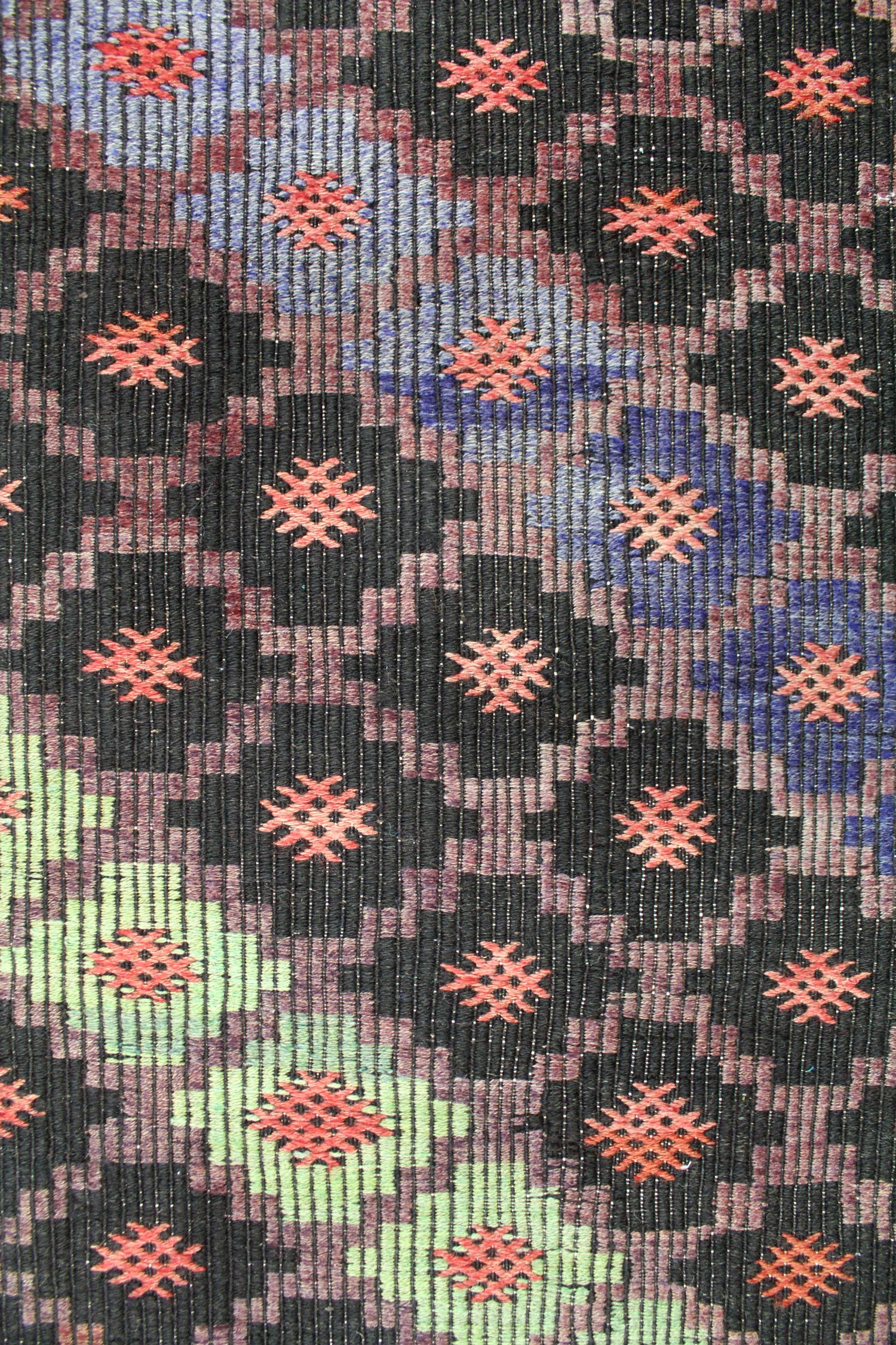Vintage Jijim Handwoven Tribal Rug, J64758