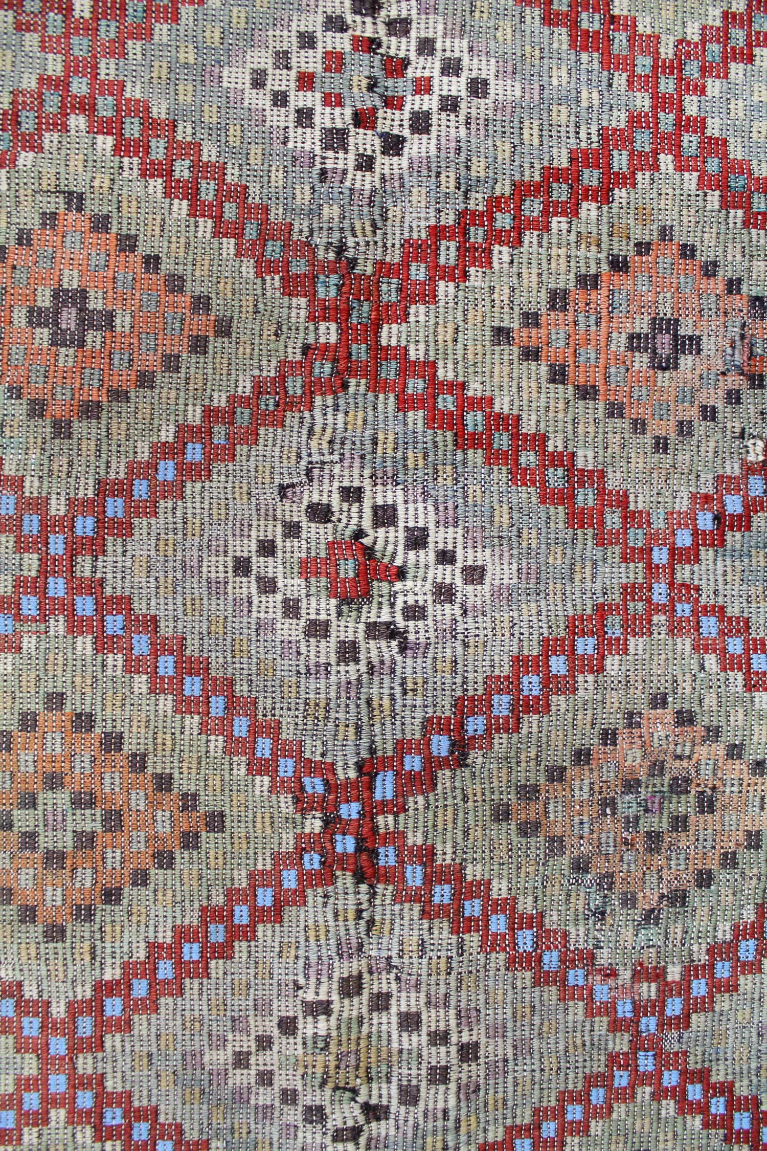Vintage Jijim Handwoven Tribal Rug, J64762