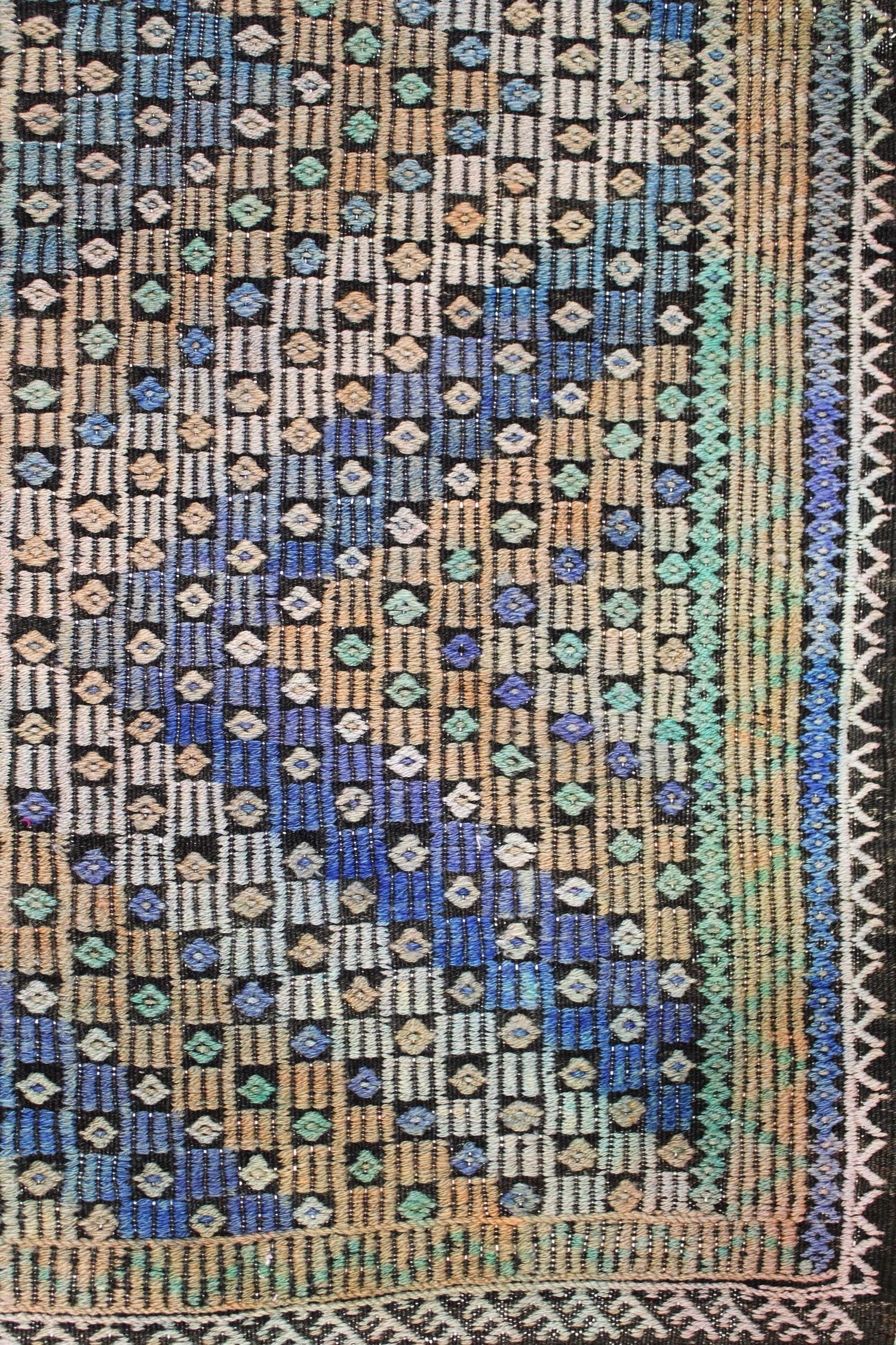 Vintage Jijim Handwoven Tribal Rug, J64764