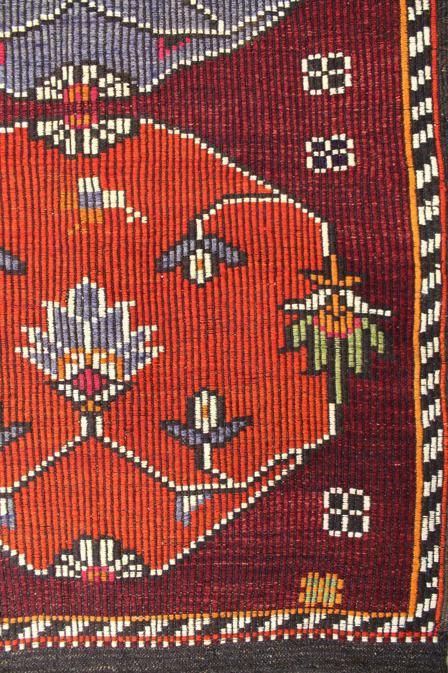 Vintage Jijim Handwoven Tribal Rug, J64768