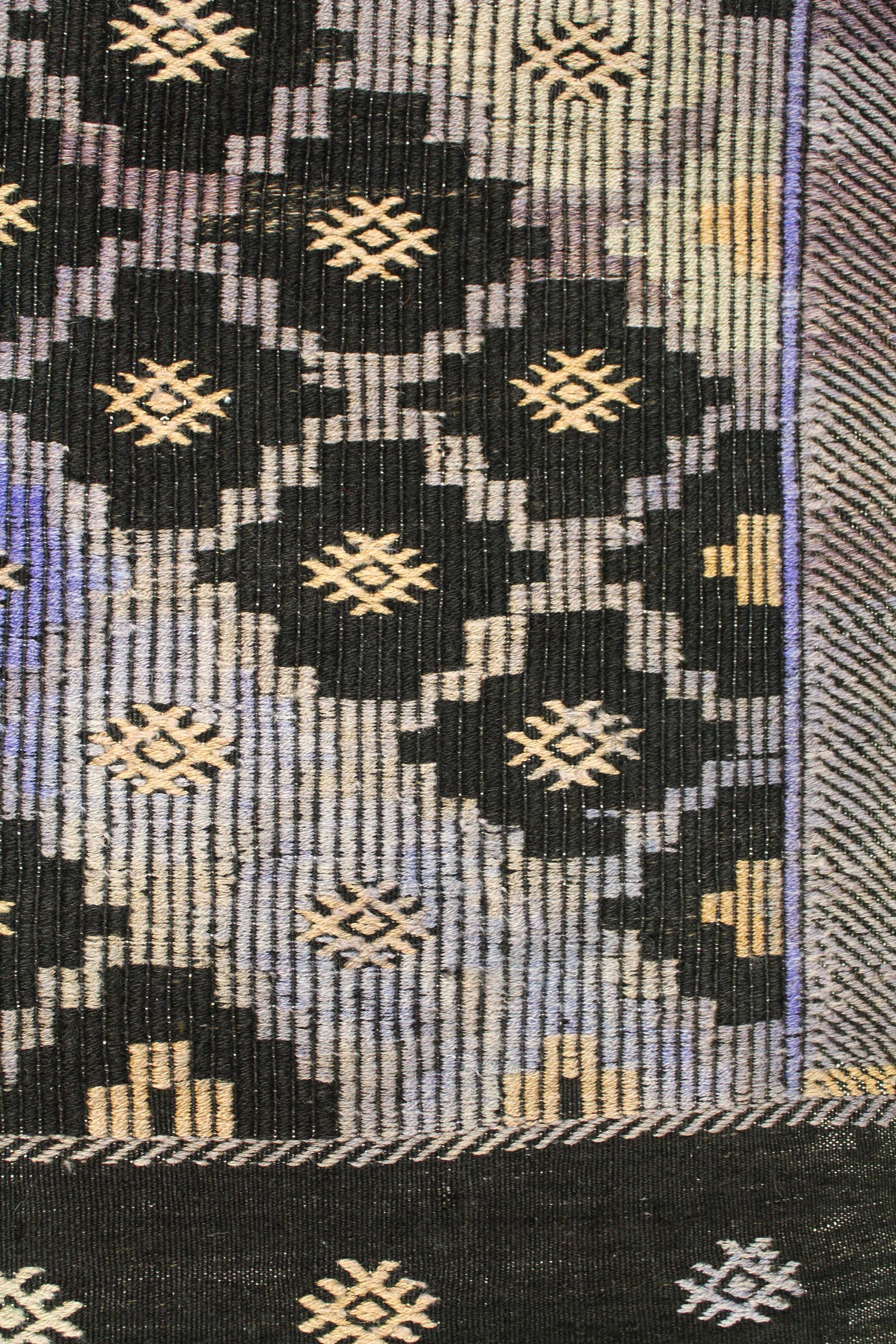 Vintage Jijim Handwoven Tribal Rug, J64770