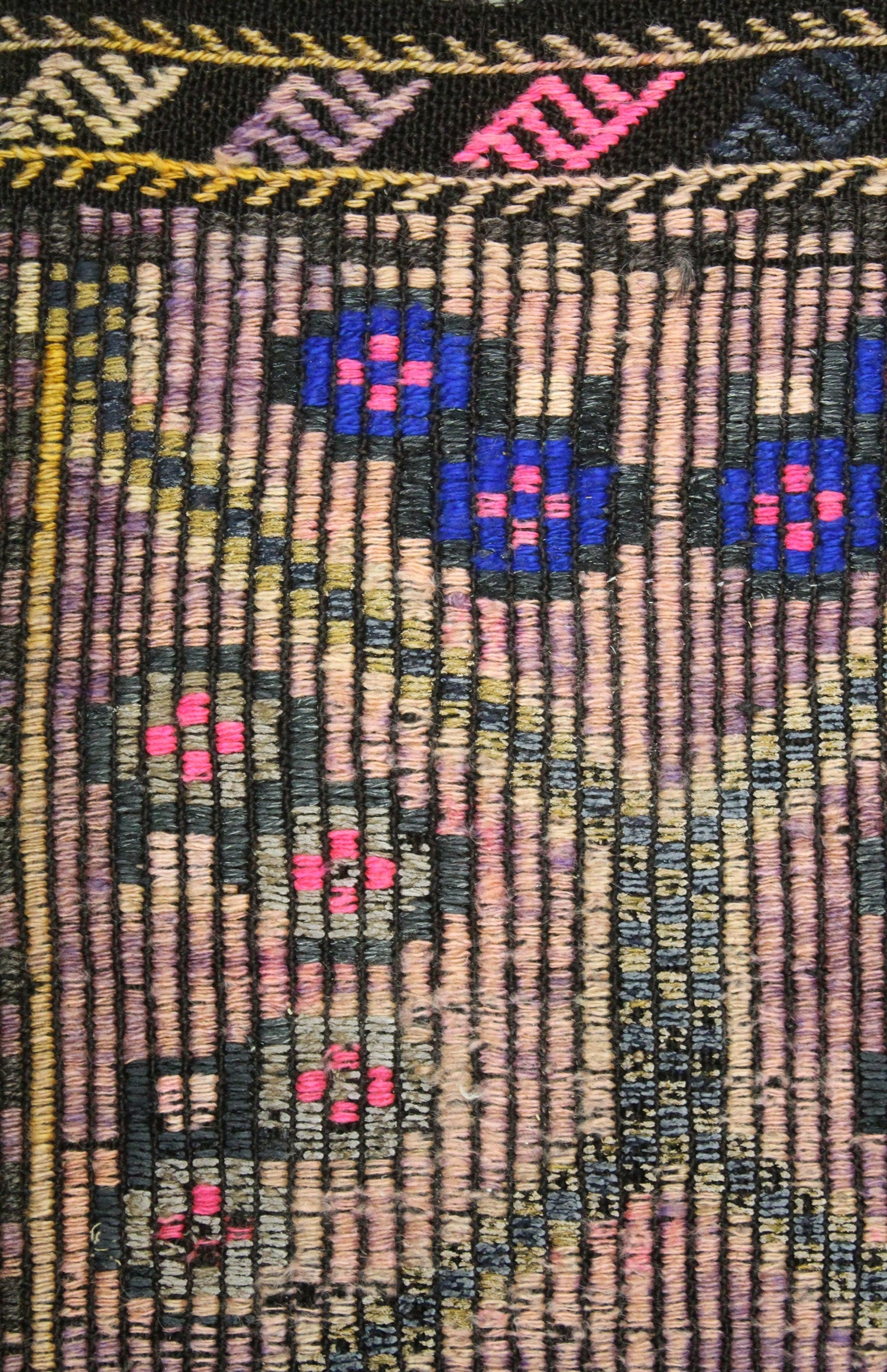 Vintage Jijim Handwoven Tribal Rug, J64772