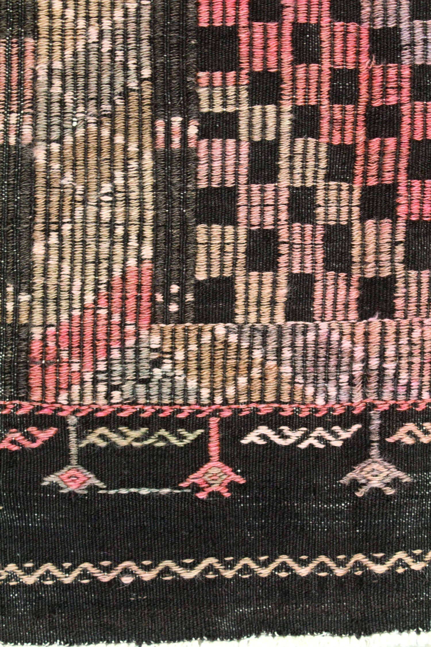 Vintage Jijim Handwoven Tribal Rug, J64773