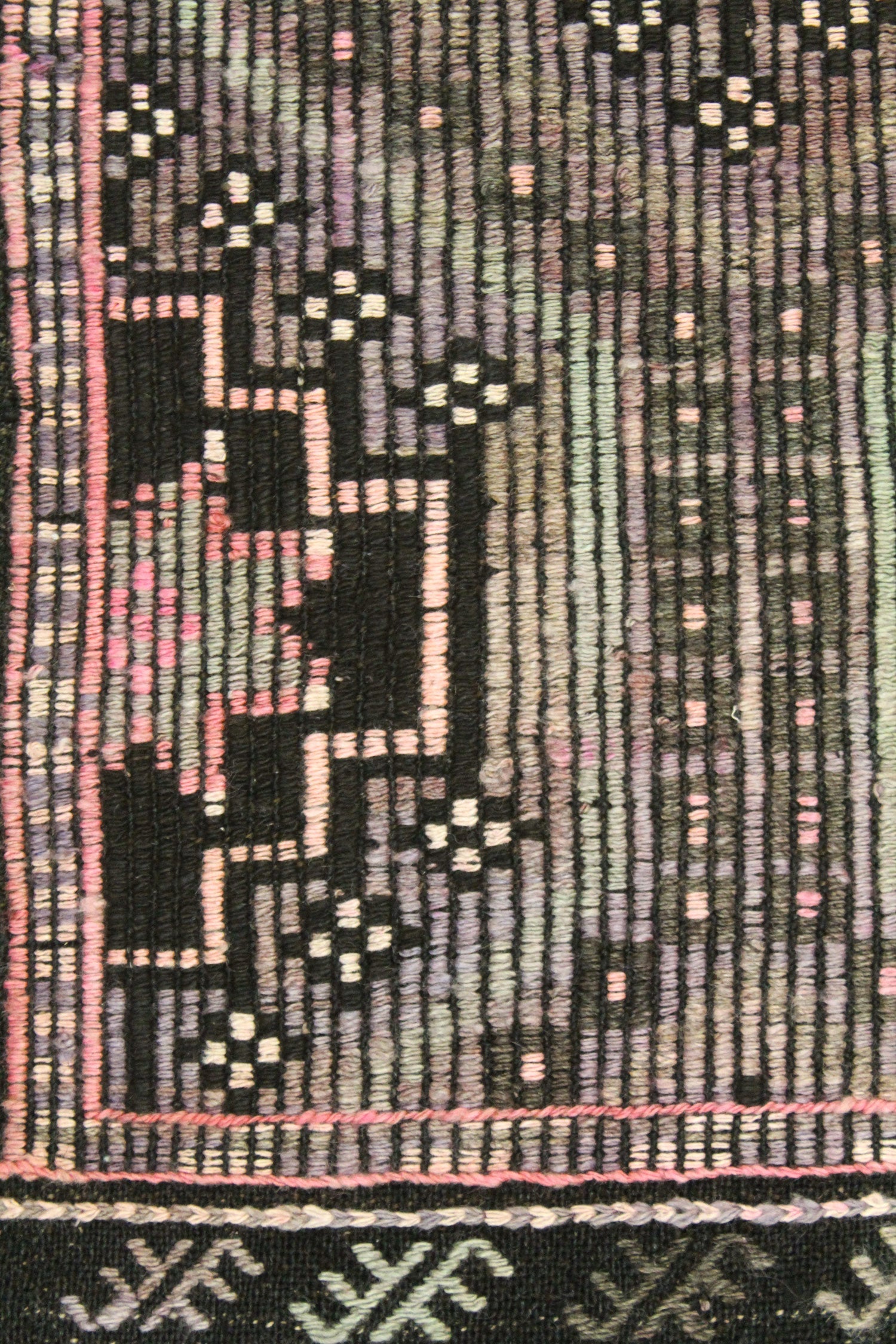 Vintage Jijim Handwoven Tribal Rug, J64774