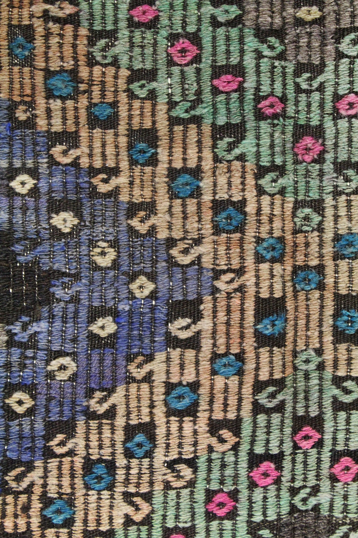Vintage Jijim Handwoven Tribal Rug, J64776