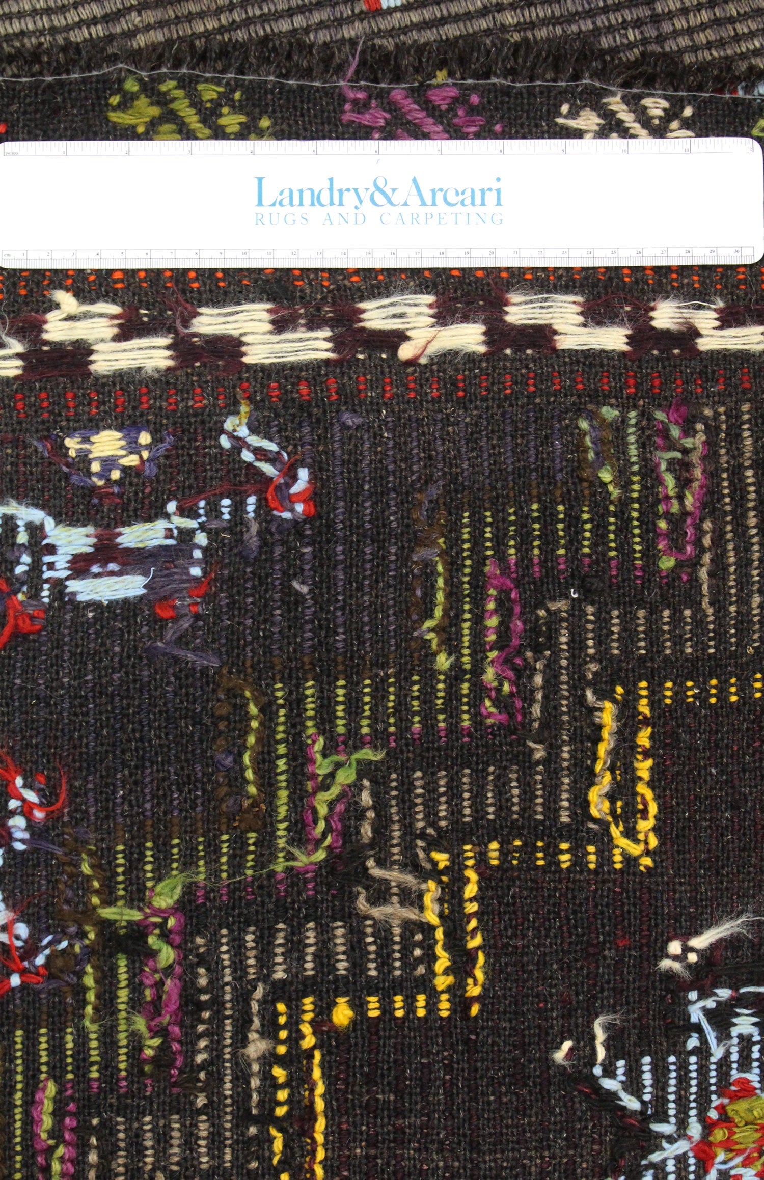 Vintage Jijim Handwoven Tribal Rug, J64784