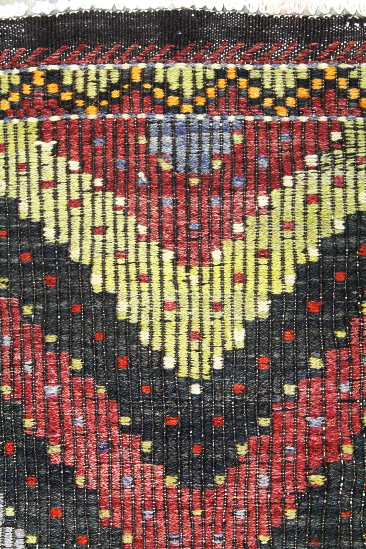 Vintage Jijim Handwoven Tribal Rug, J64786