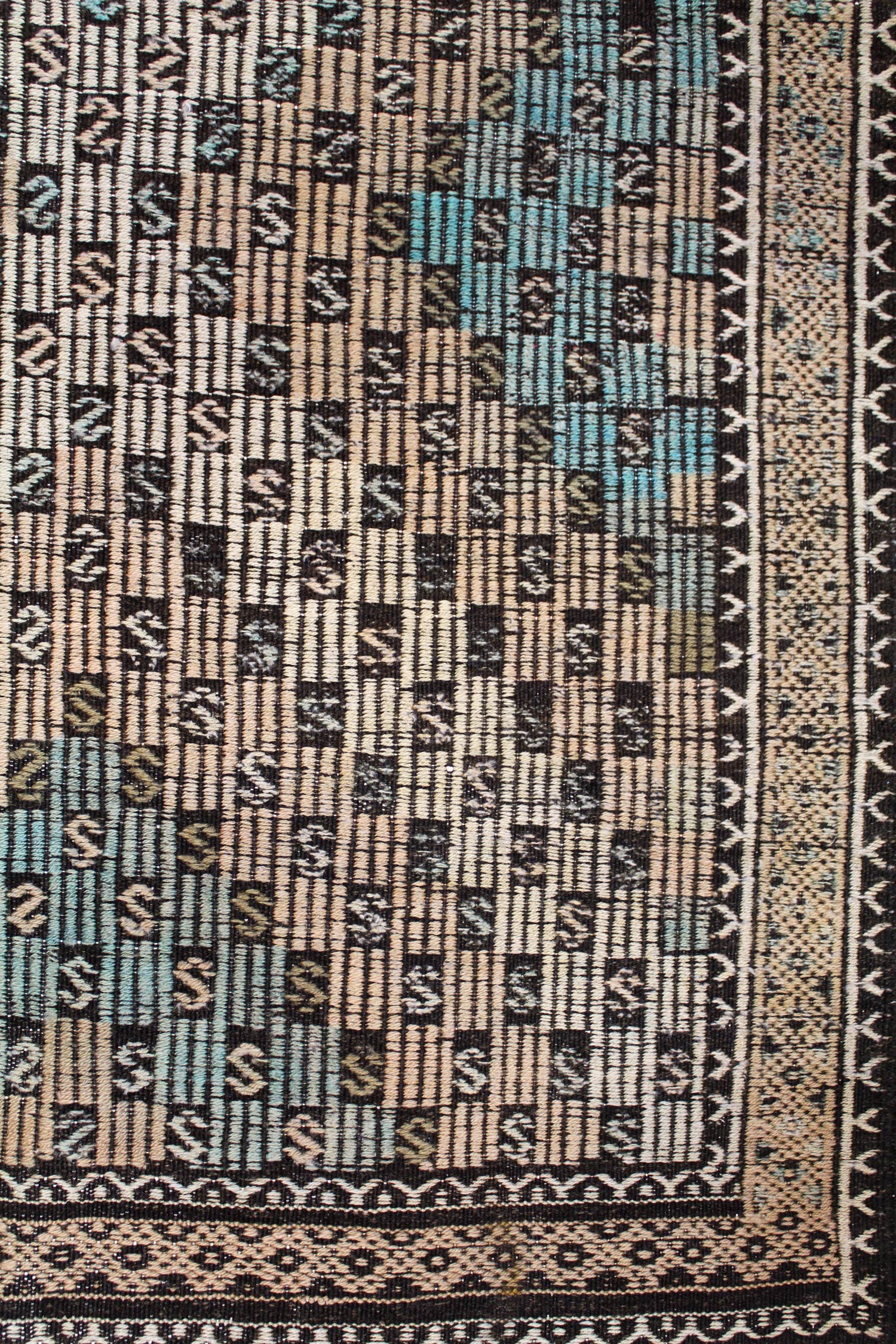 Vintage Jijim Handwoven Tribal Rug, J64792