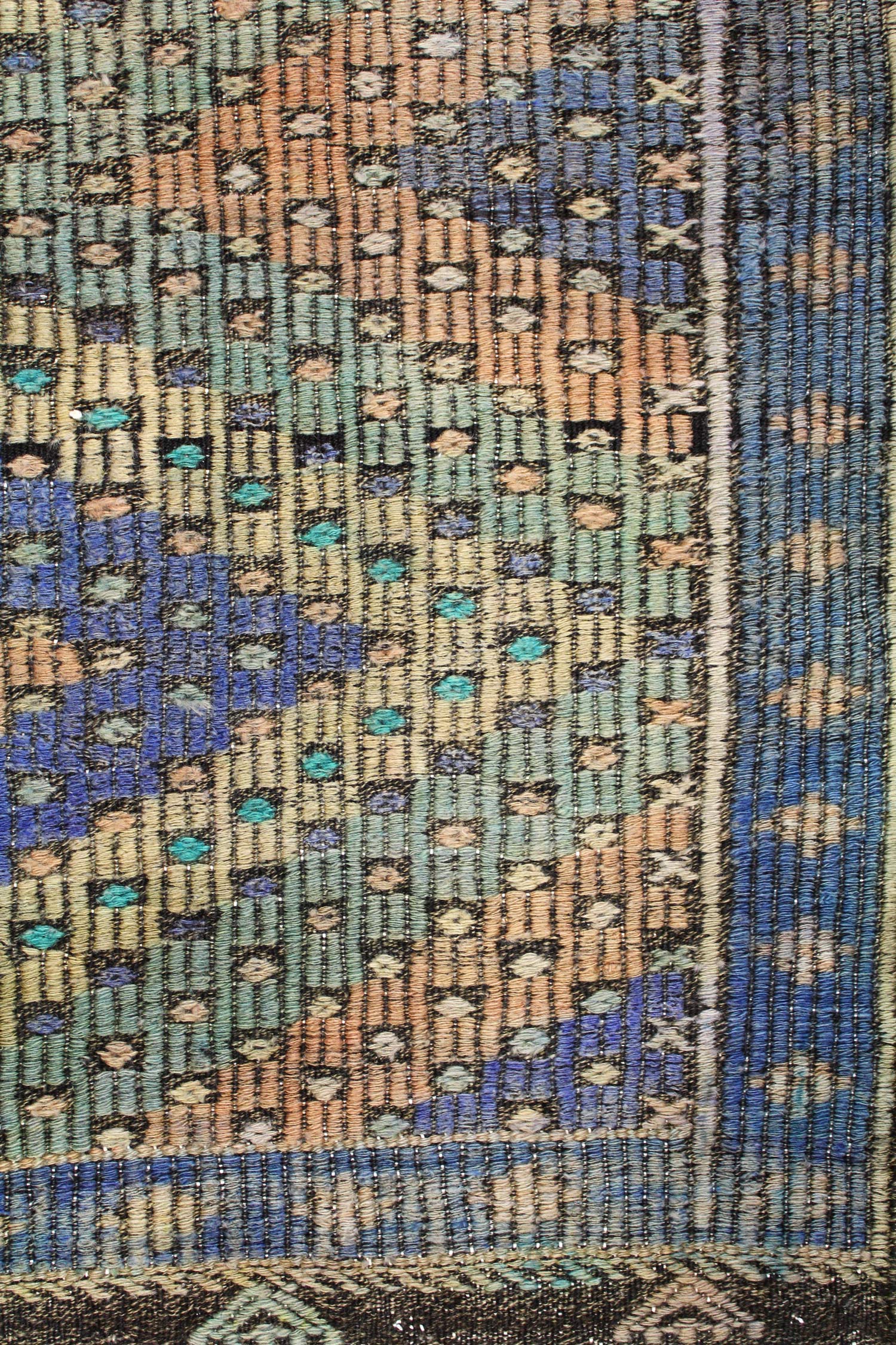 Vintage Jijim Handwoven Tribal Rug, J64794