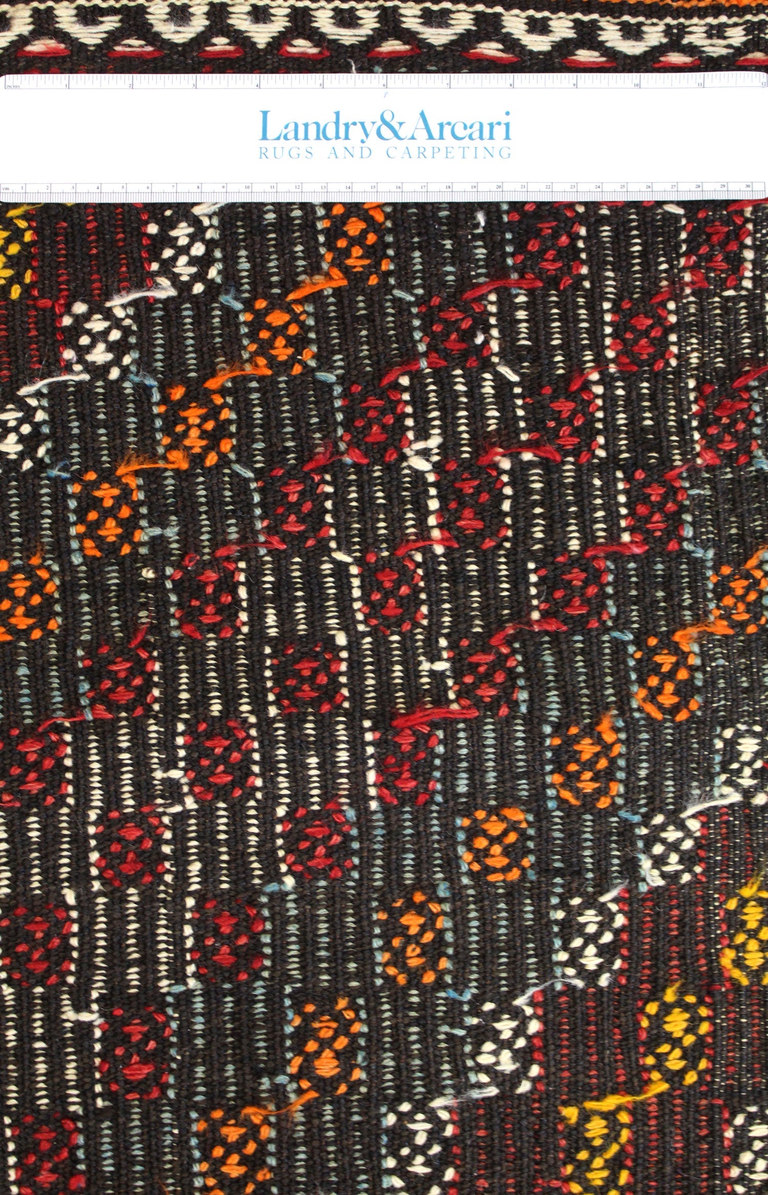 Vintage Jijim Handwoven Tribal Rug, J64801