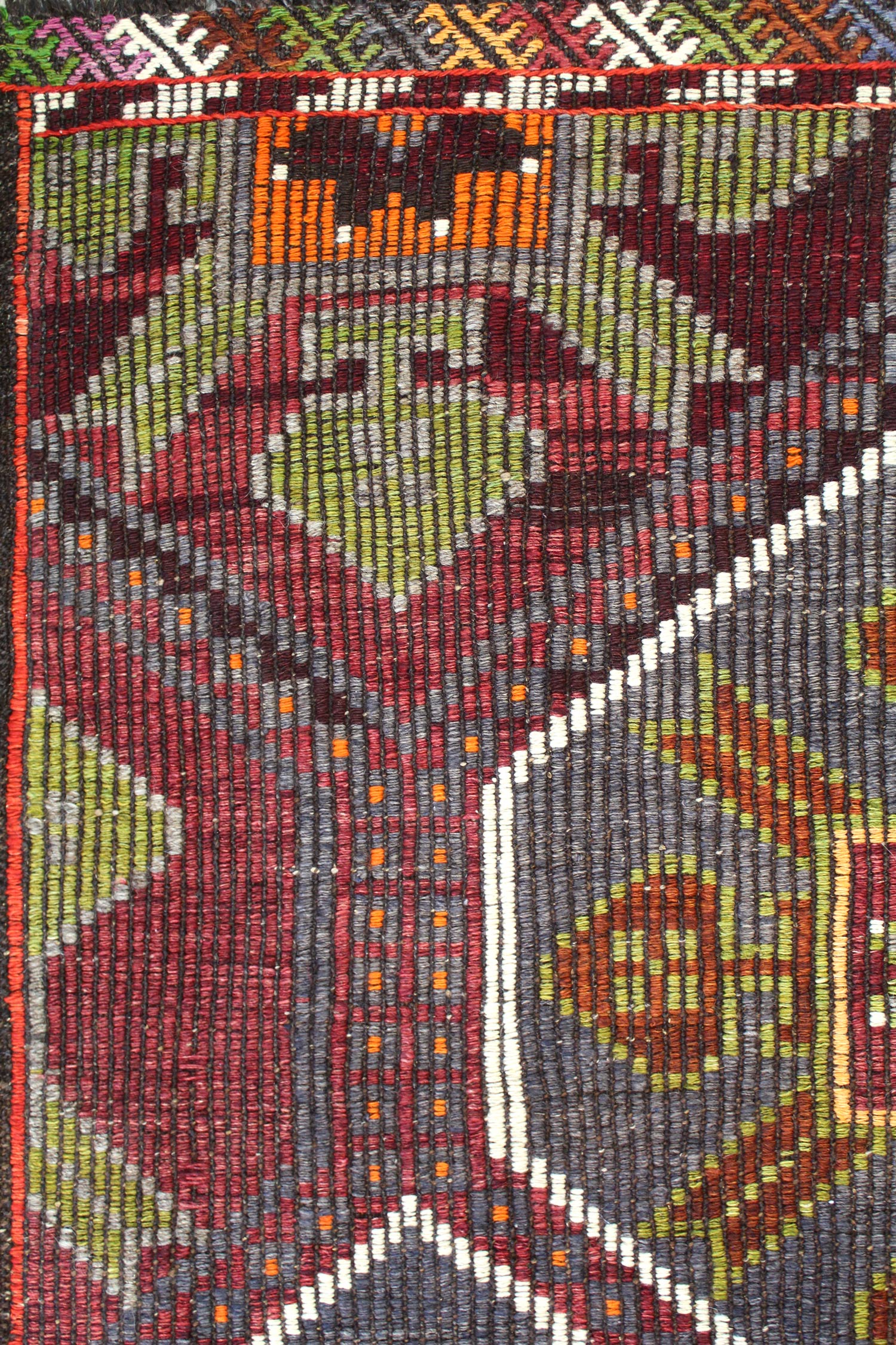 Vintage Jijim Handwoven Tribal Rug, J64802