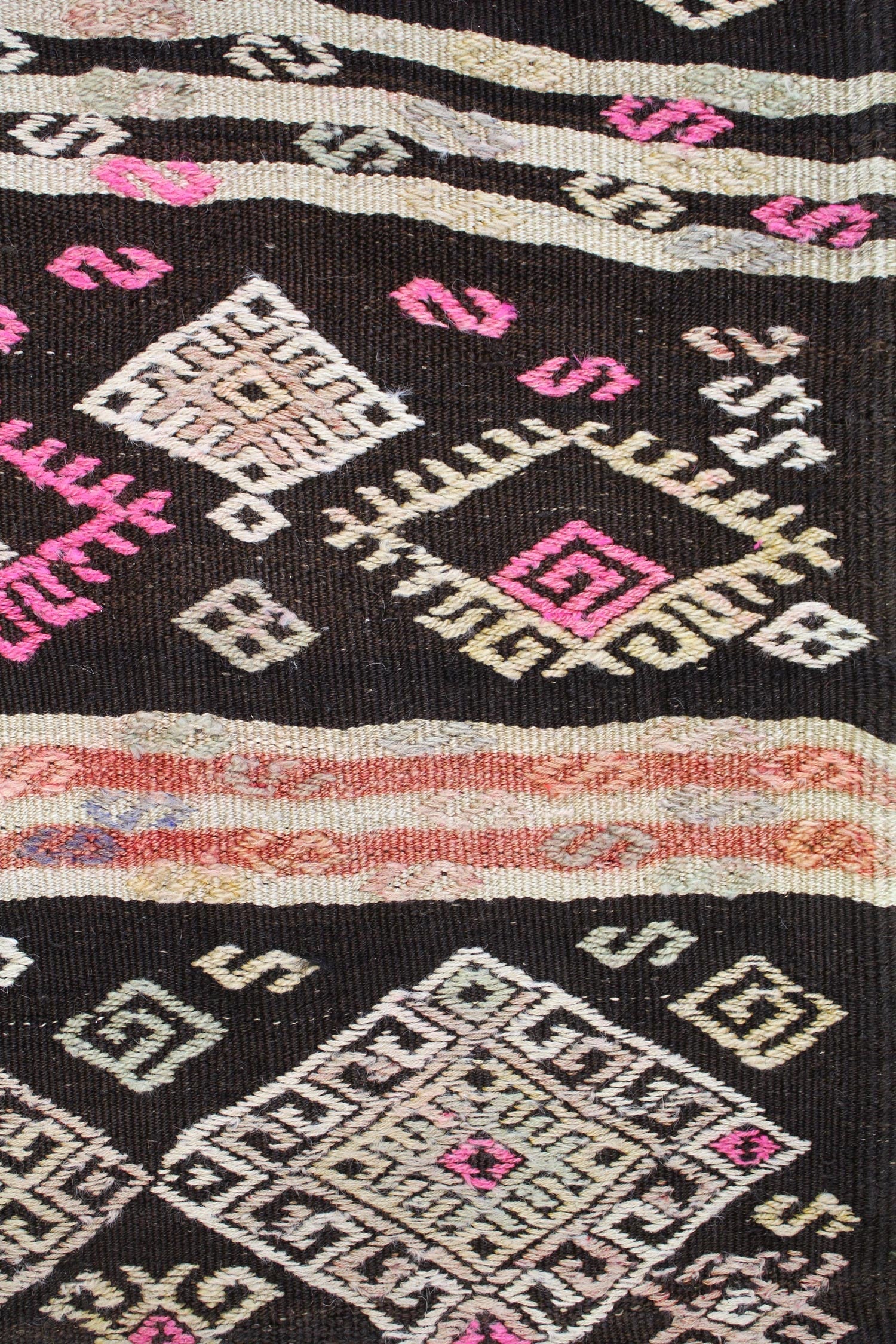 Vintage Jijim Handwoven Tribal Rug, J64804