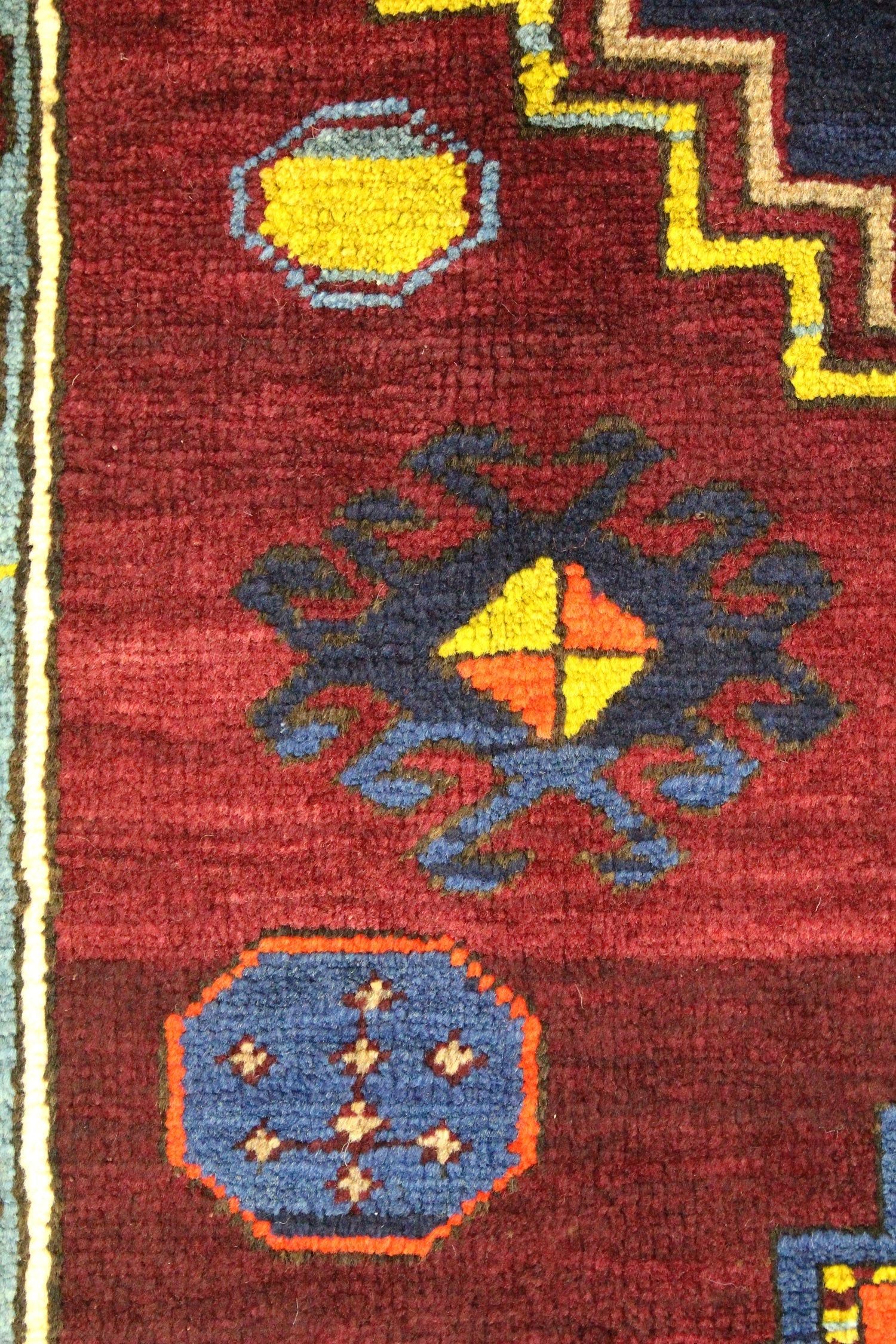 Antique Karabagh Handwoven Tribal Rug, J63291