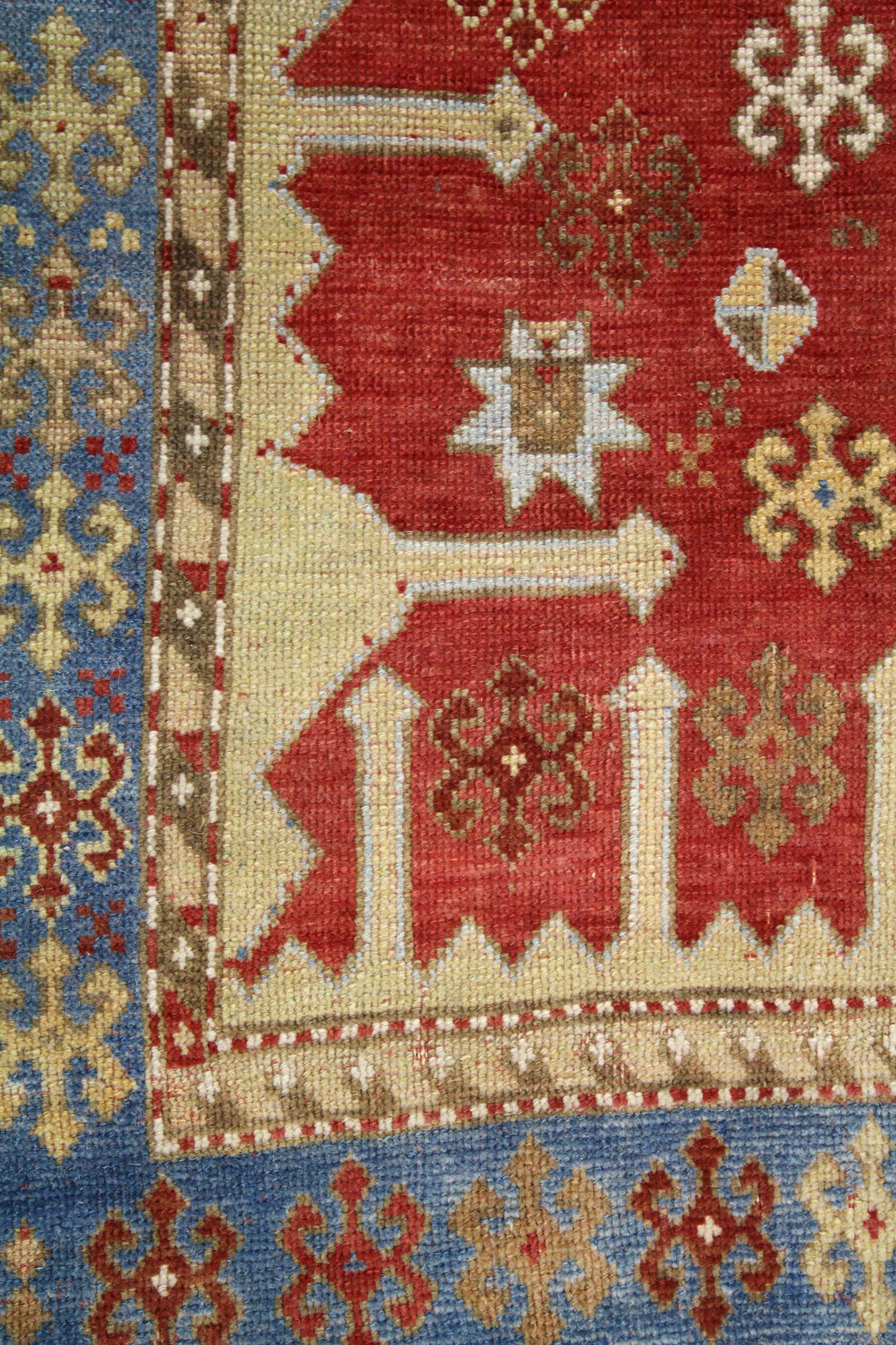 Vintage Karabagh Handwoven Tribal Rug, J63368