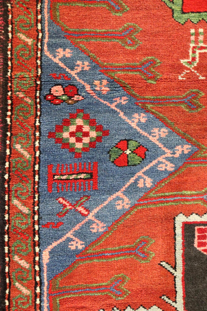 Antique Karabagh Handwoven Tribal Rug, J65236