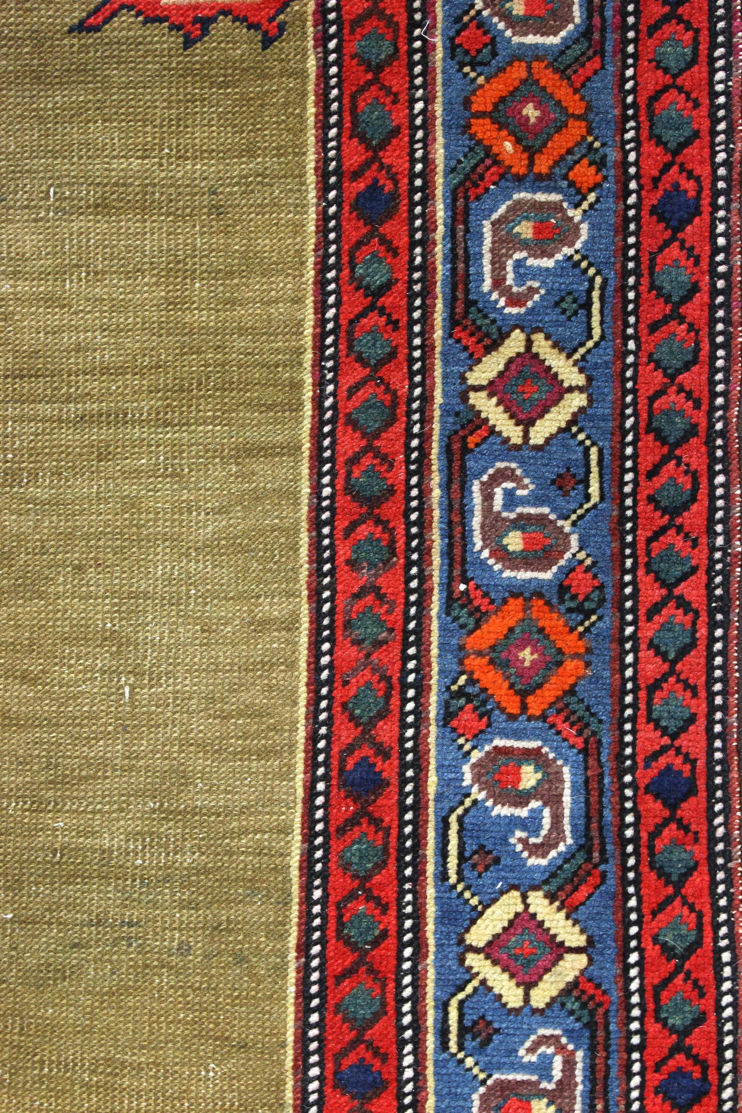 Vintage Karabagh Handwoven Tribal Rug, J67547