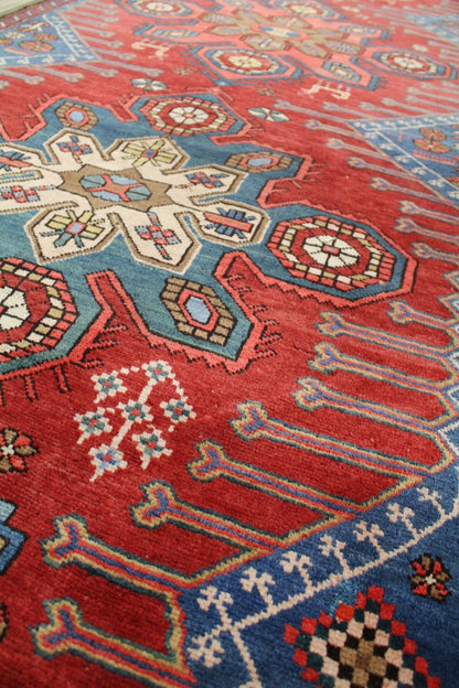 Antique Karabagh Handwoven Tribal Rug, JF8110