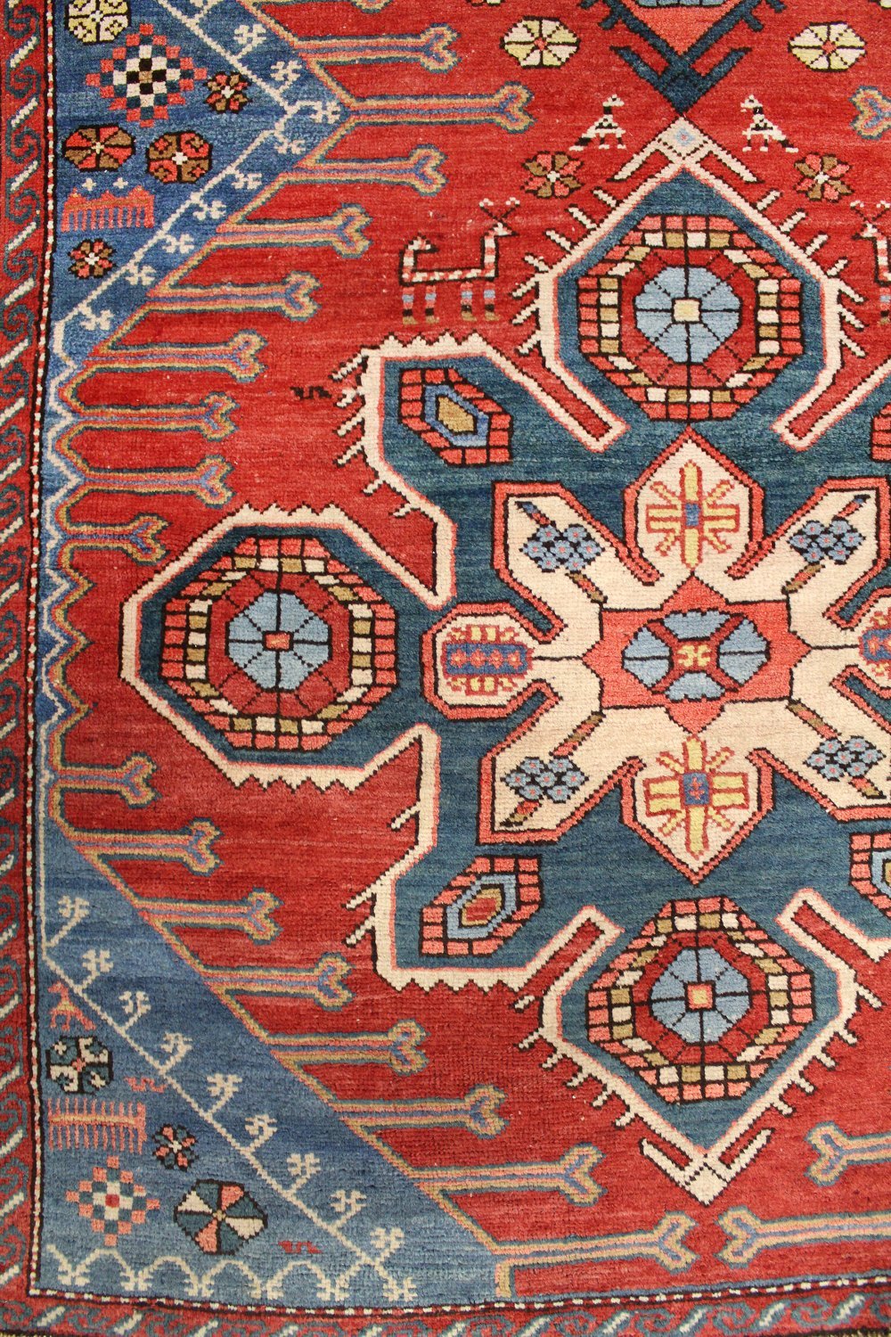 Antique Karabagh Handwoven Tribal Rug, JF8110