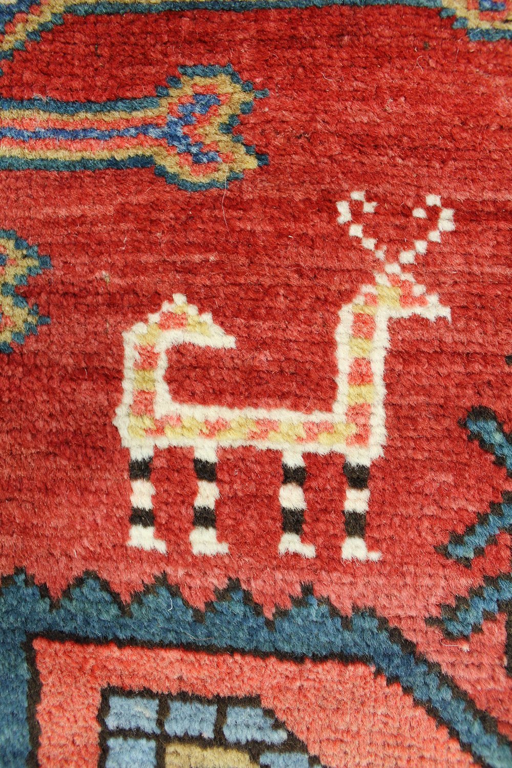 Antique Karabagh Handwoven Tribal Rug, JF8110