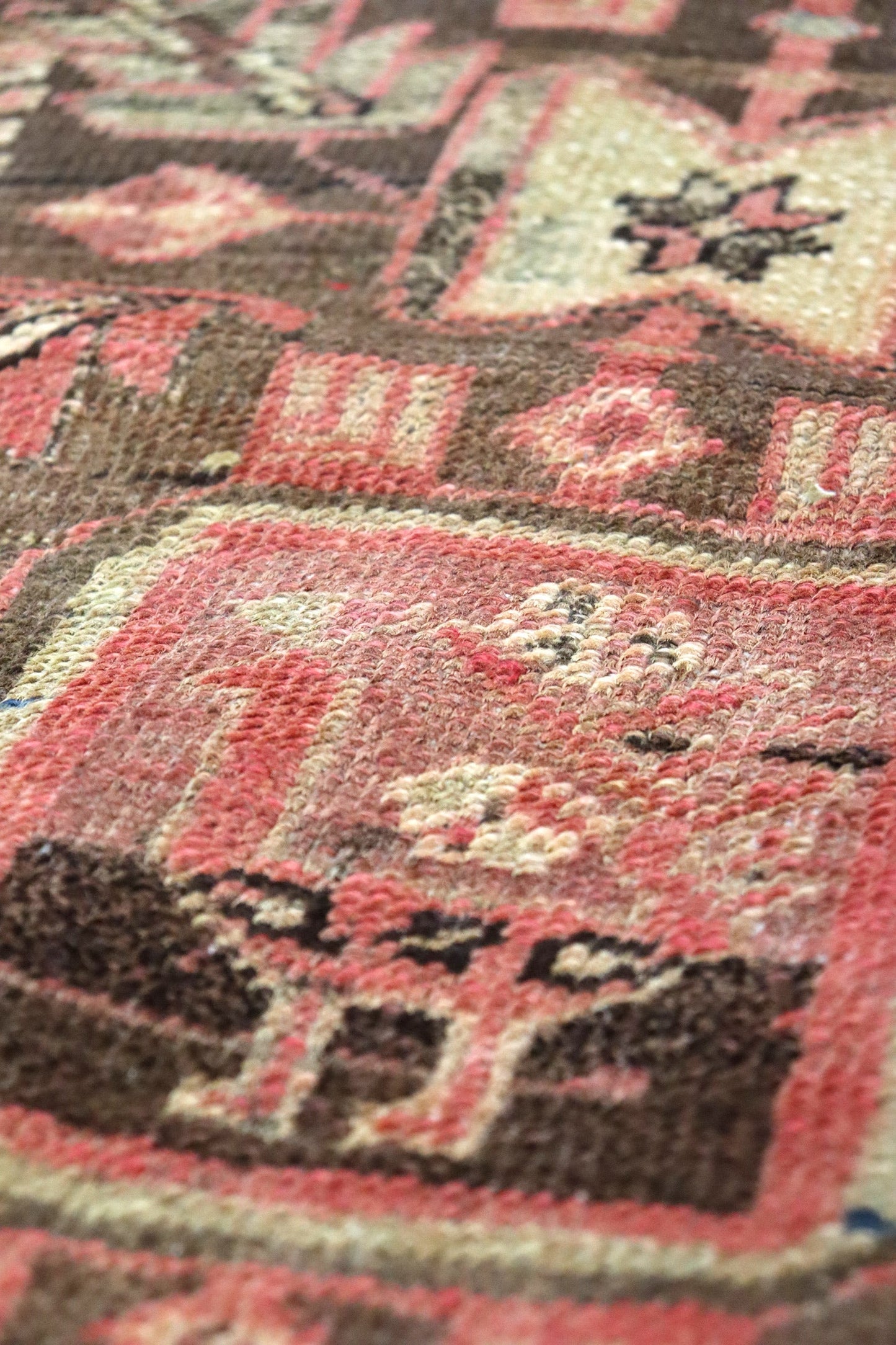 Vintage Karaja Handwoven Tribal Rug, J66237