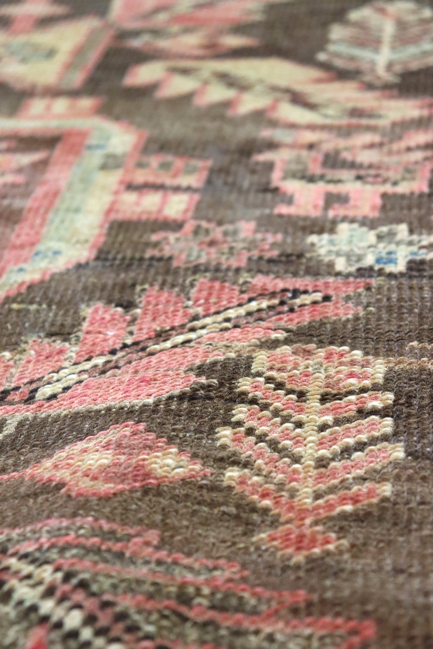 Vintage Karaja Handwoven Tribal Rug, J66237