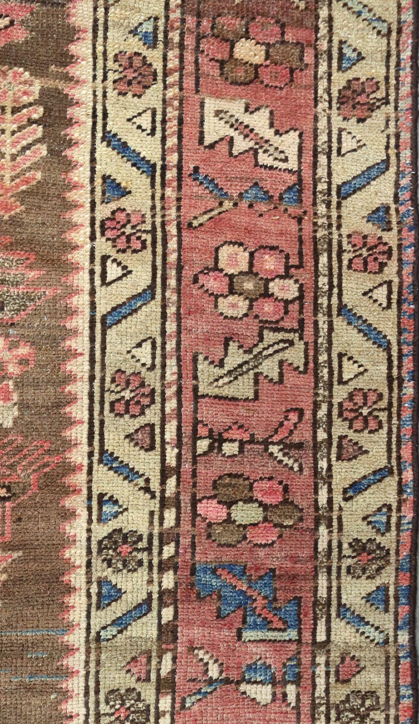 Vintage Karaja Handwoven Tribal Rug, J66237