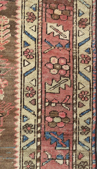 Vintage Karaja Handwoven Tribal Rug, J66237