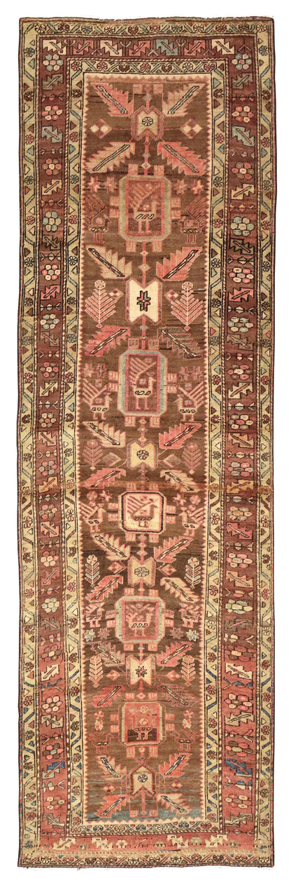 Vintage Karaja Handwoven Tribal Rug