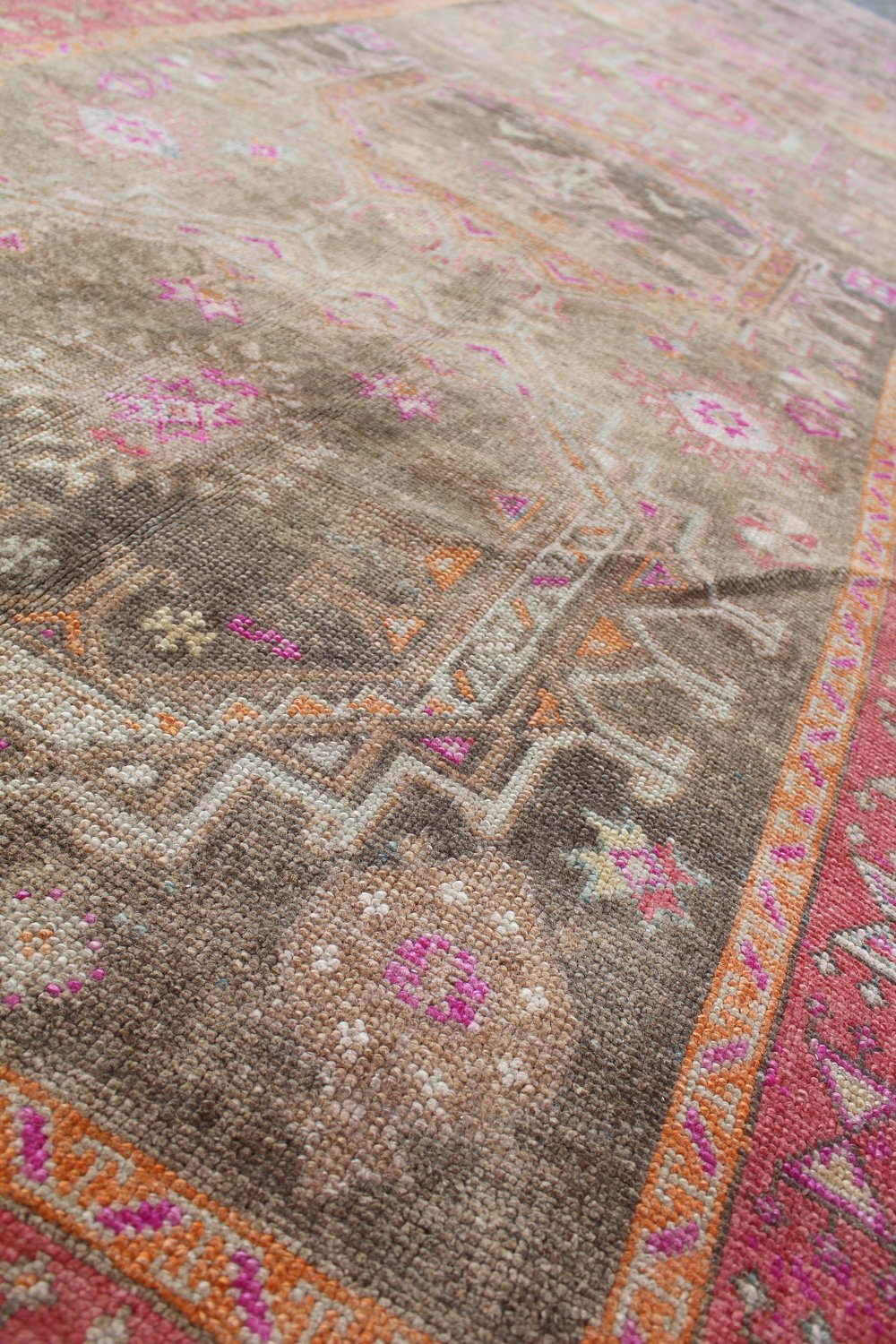 Vintage Kars Handwoven Tribal Rug, J61668