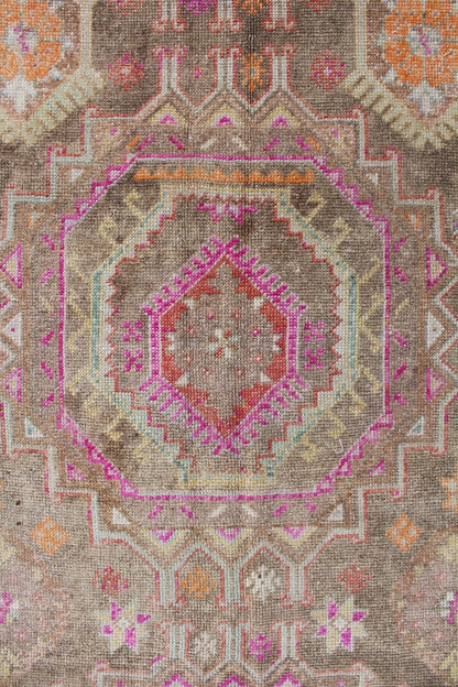 Vintage Kars Handwoven Tribal Rug, J61668