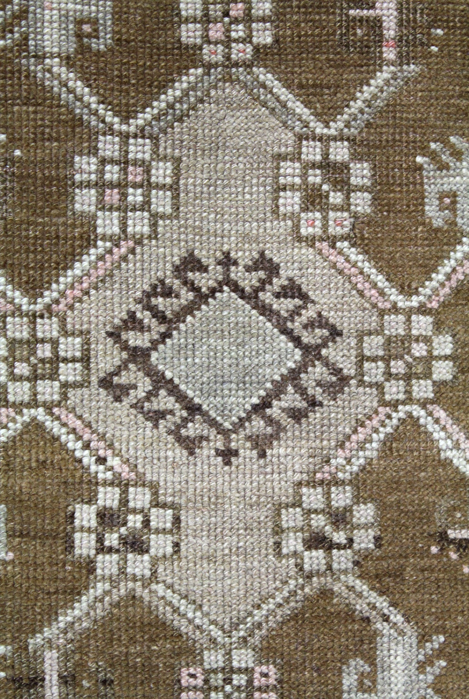 Vintage Kars Handwoven Tribal Rug, J63483