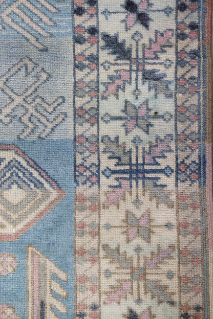 Vintage Kars Handwoven Tribal Rug, J66709