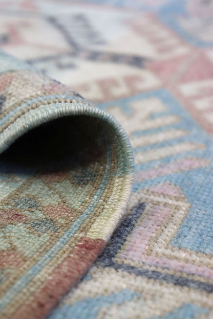 Vintage Kars Handwoven Tribal Rug, J66709