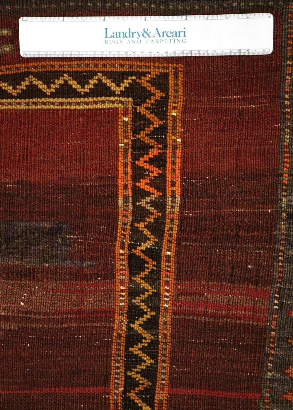 Vintage Kars Handwoven Tribal Rug, J67896