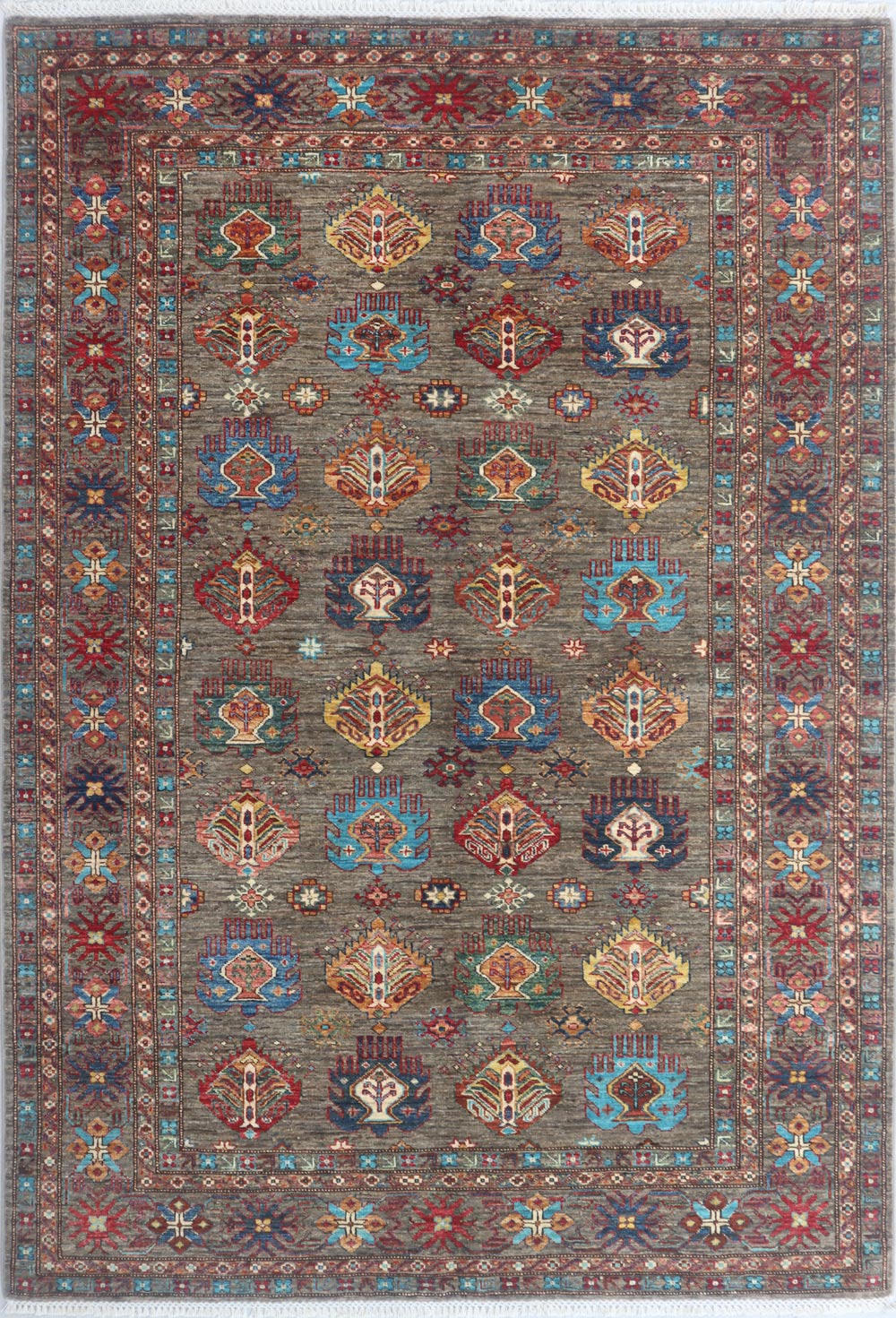 Kazak Handwoven Tribal Rug
