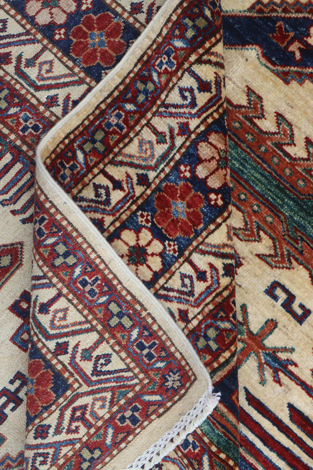 Kazak Handwoven Tribal Rug, J63768
