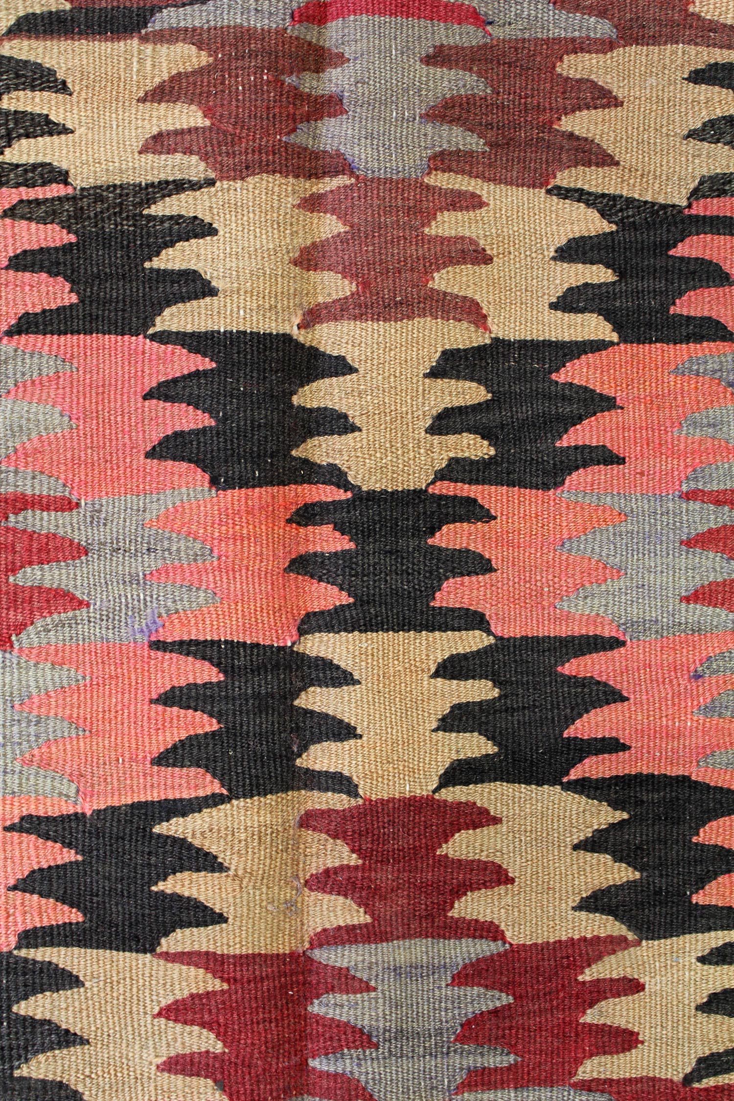Vintage Kilim Handwoven Tribal Rug, J63342